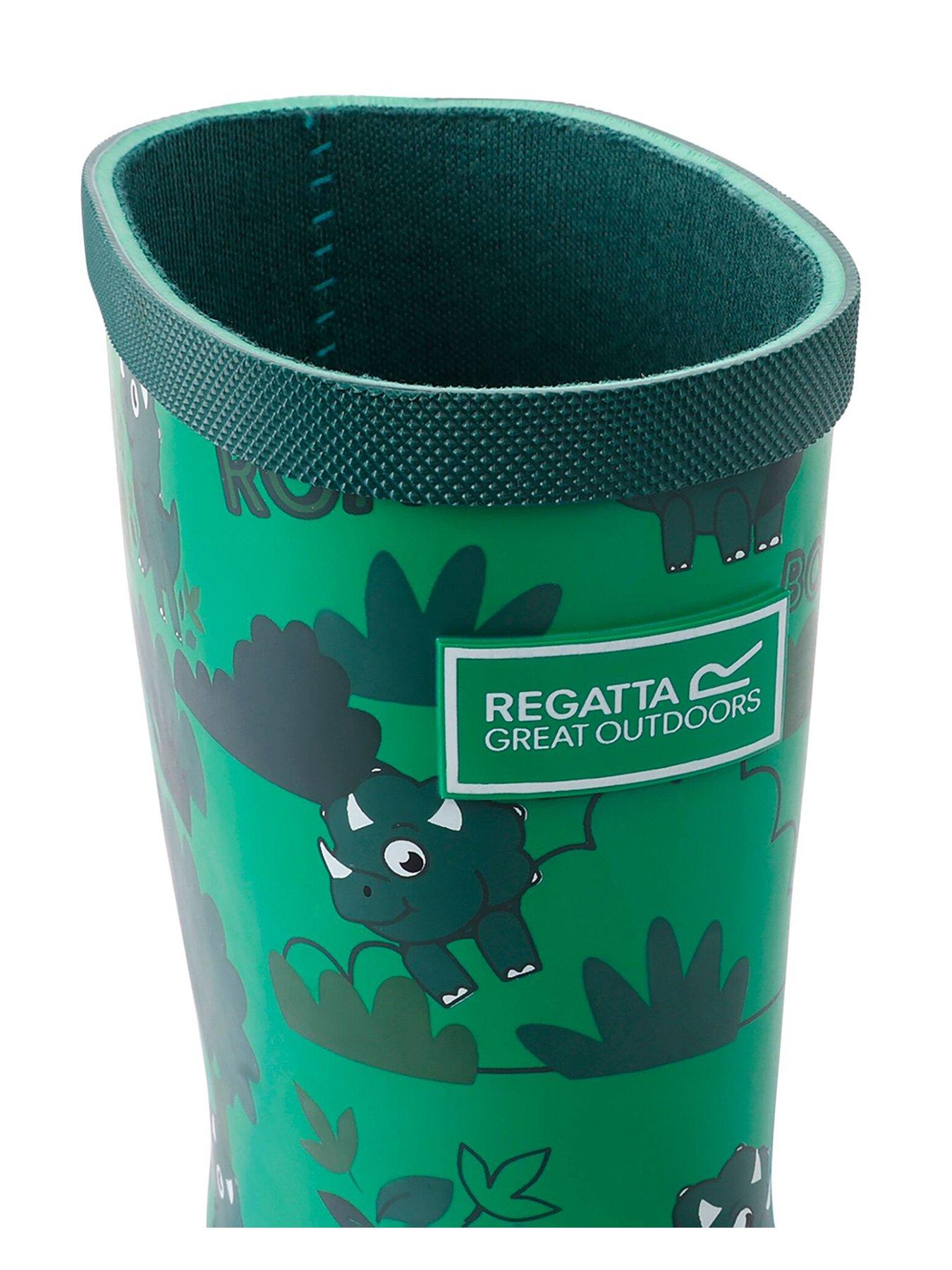 Image 4 of 6 of Regatta Kids Mudplay Junior Welly -green