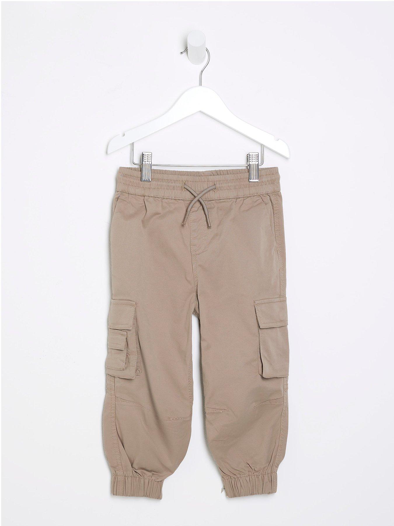 river-island-mini-mini-boys-cargo-trousers-beige