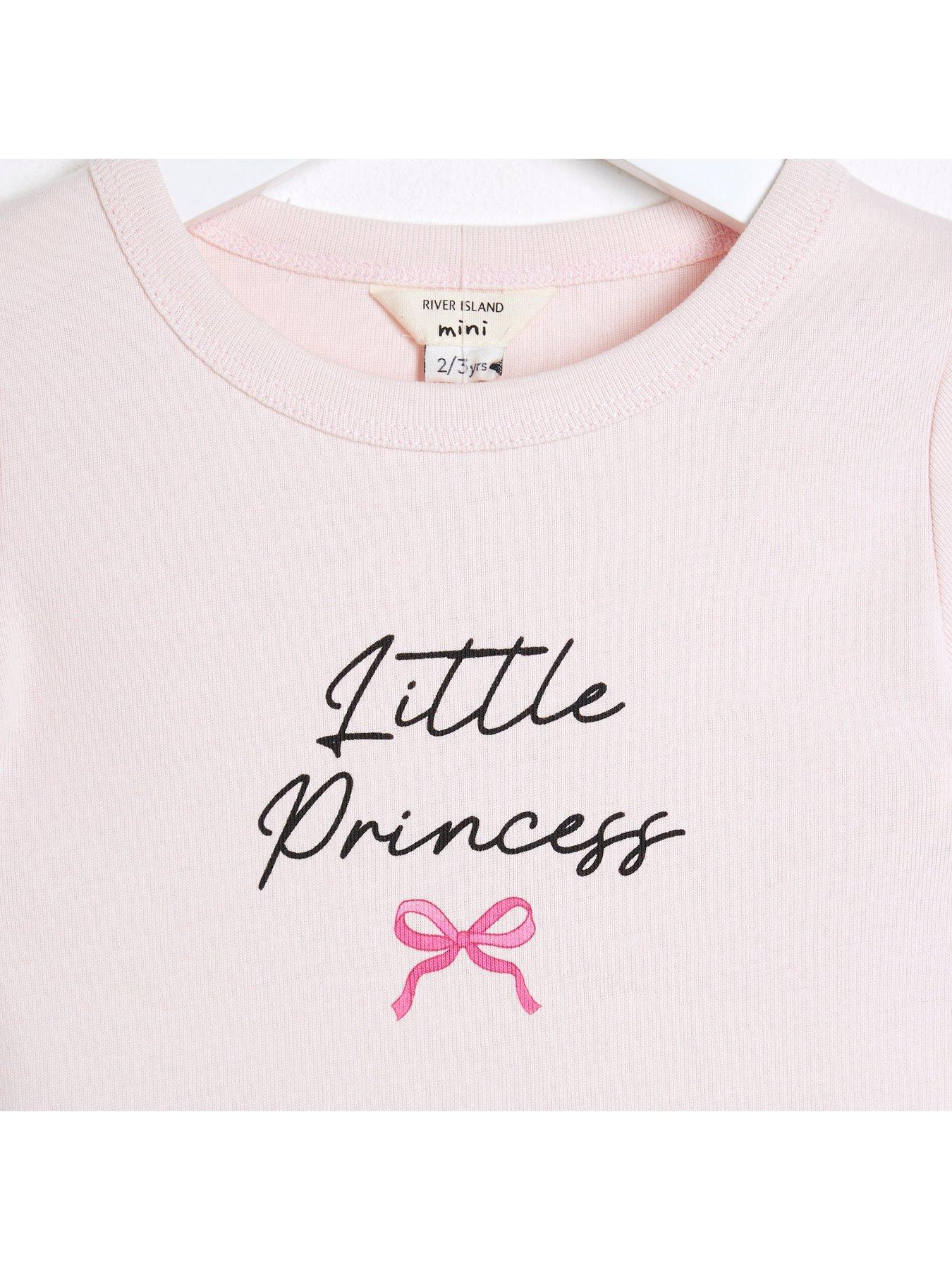 river-island-mini-mini-girl-little-princess-t-shirt-set-pinkdetail