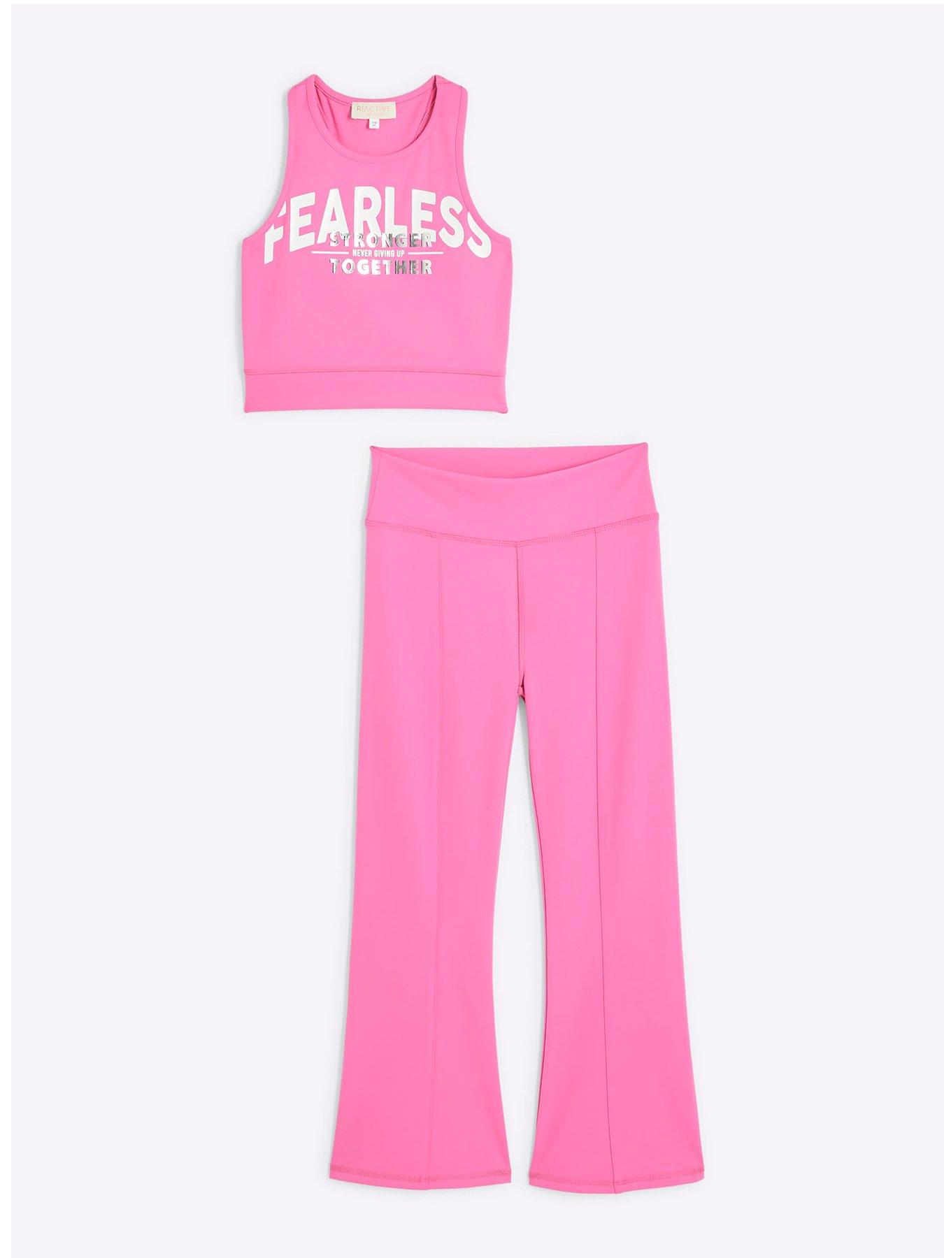 river-island-older-girl-active-crop-flare-set-pink