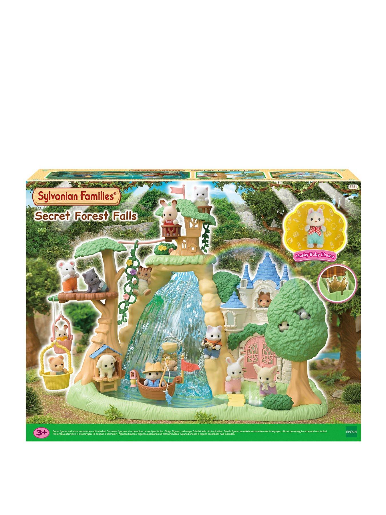 Image 1 of 6 of Sylvanian Families Secret Forest Falls Playset
