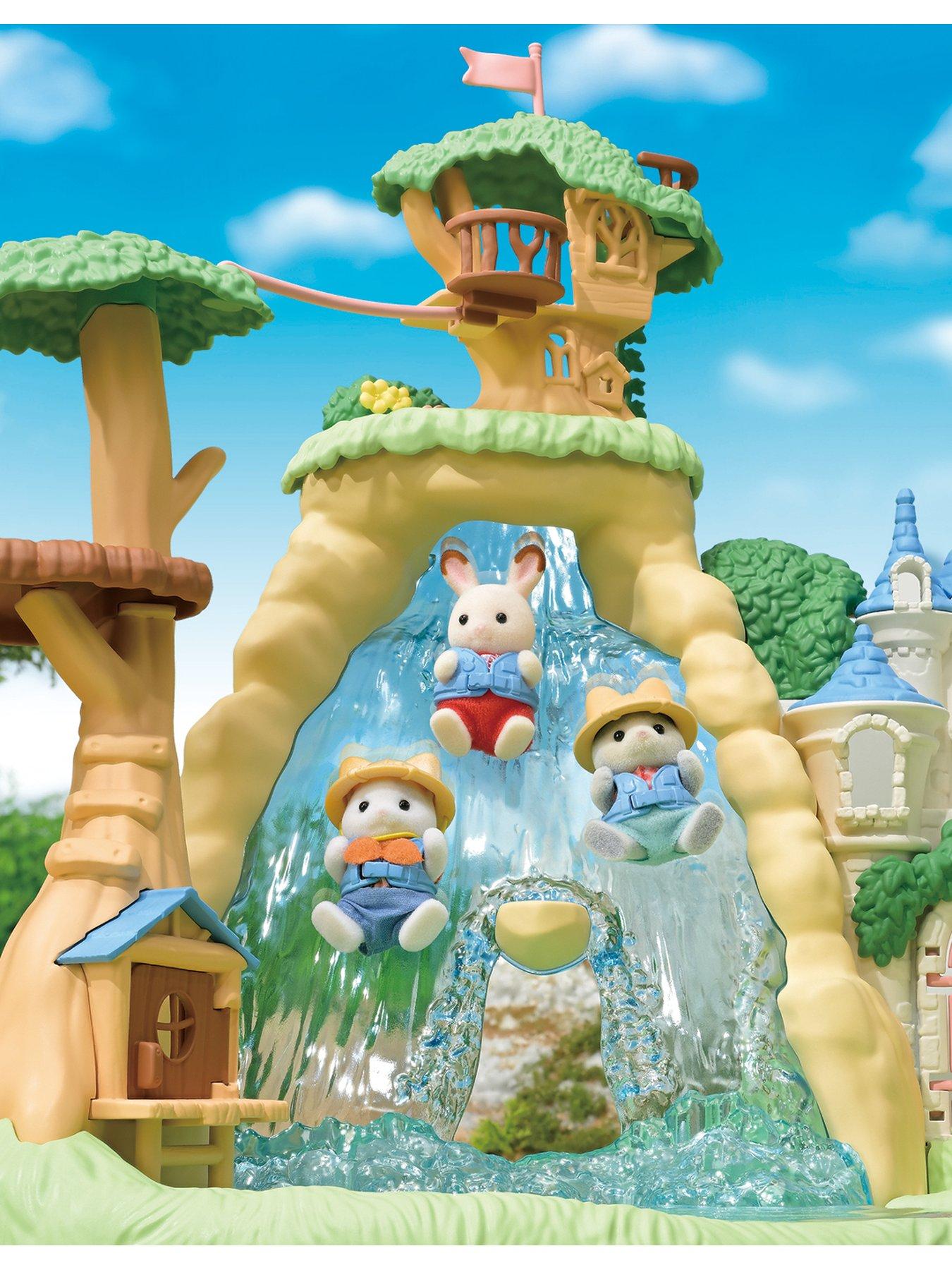 Image 2 of 6 of Sylvanian Families Secret Forest Falls Playset