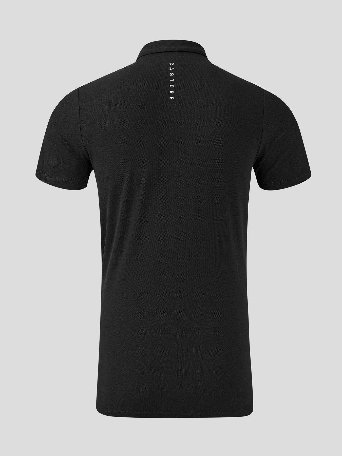 castore-mens-golf-essentialpolo-blackstillFront