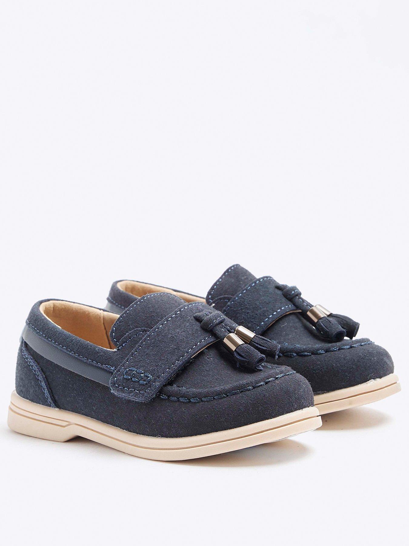 river-island-mini-mini-boys-suedette-tassel-loafers-navystillFront