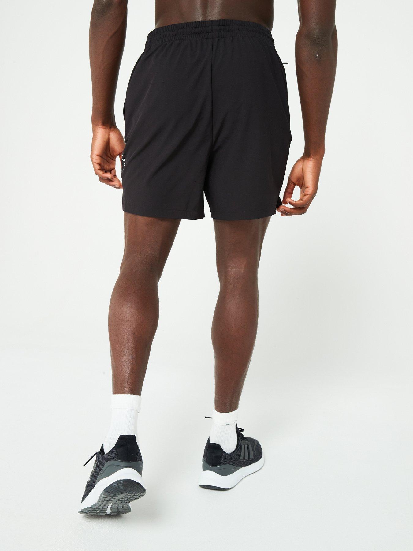 castore-mens-training-adapt-6inch-stretch-woven-short-blackstillFront