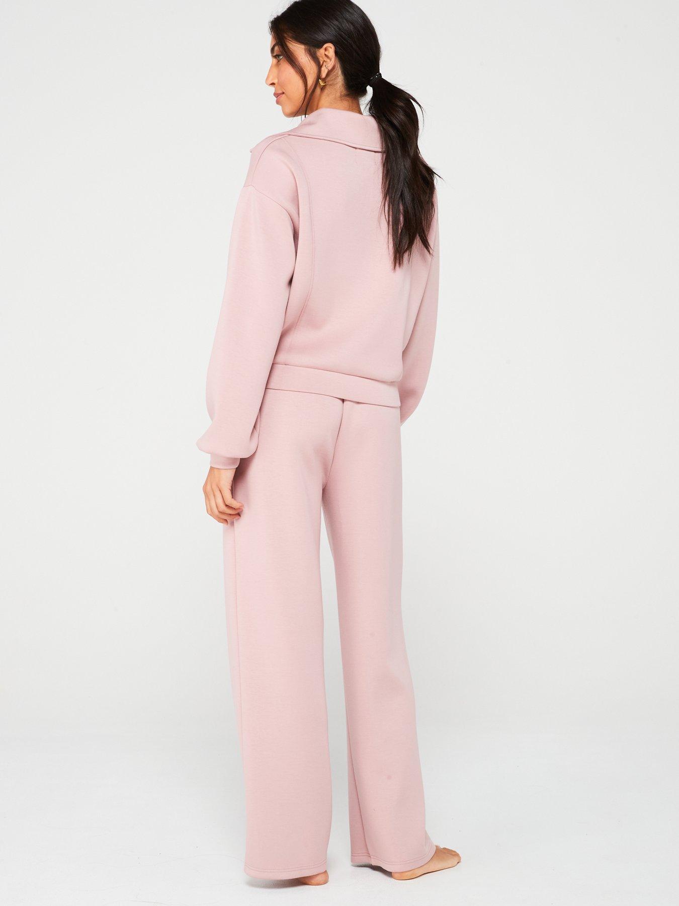 v-by-very-v-neck-loungewear-set-pinkstillFront