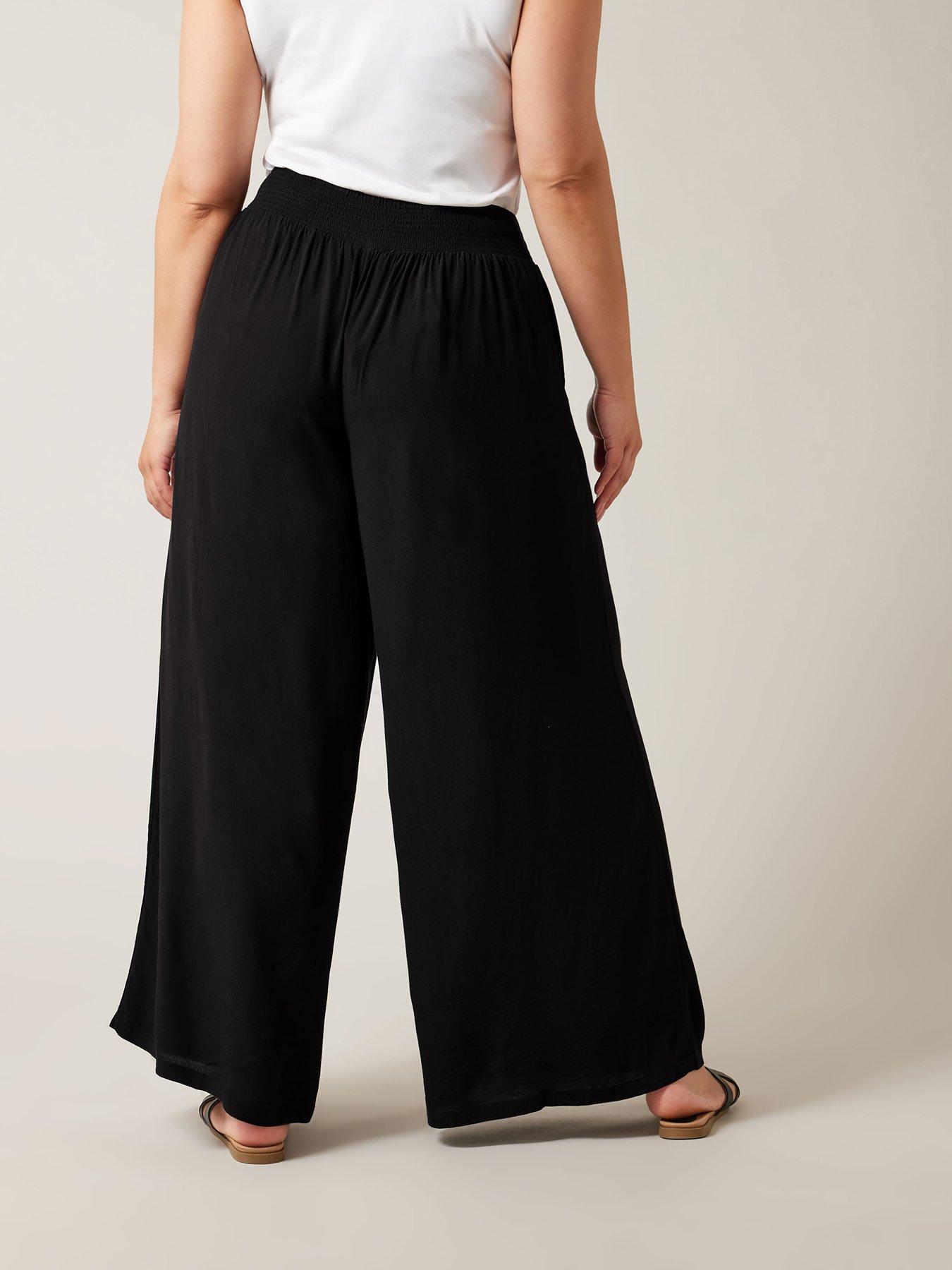 evans-wide-leg-trouser-blackstillFront