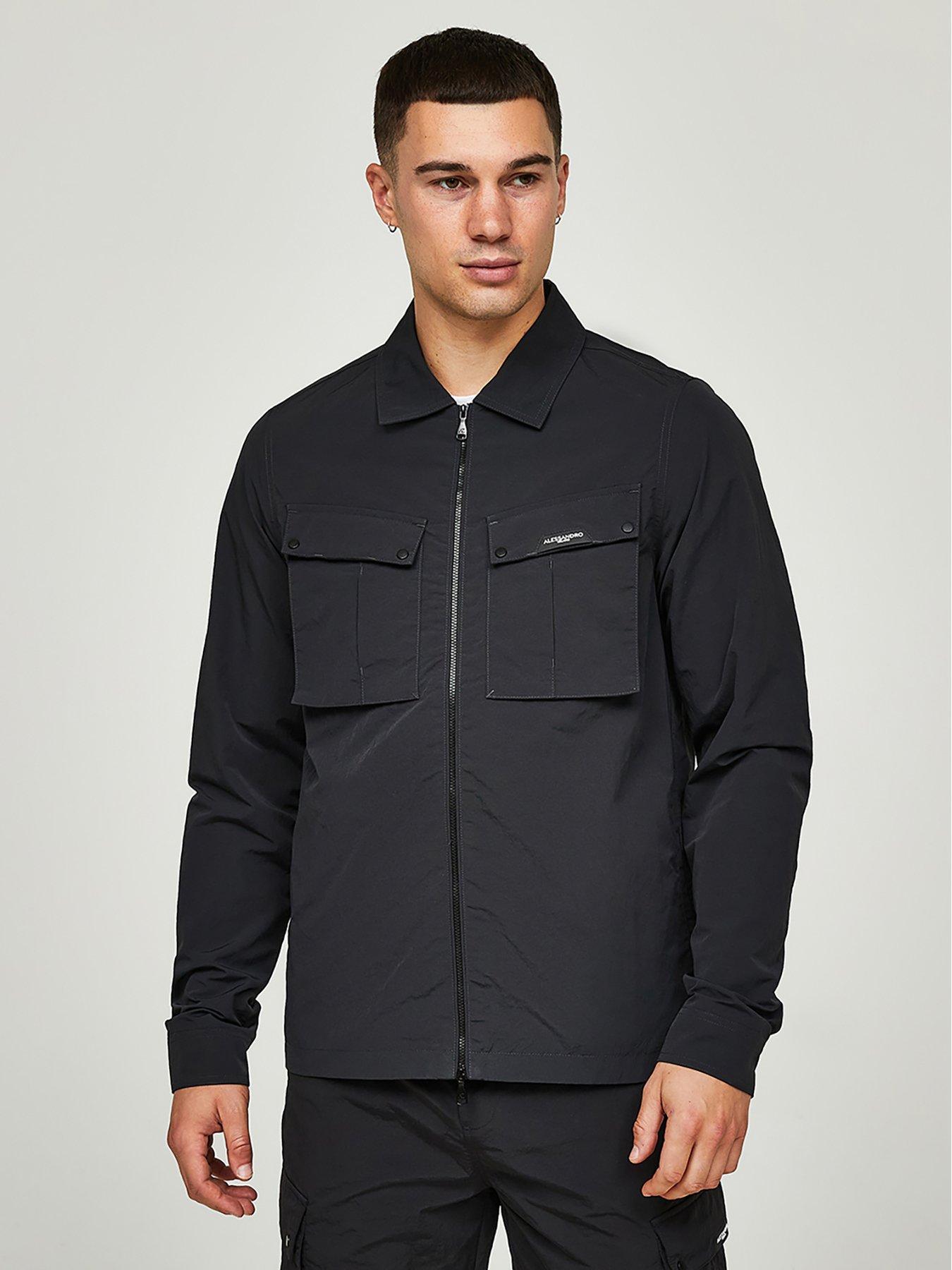 undefined Fiorenzo Overshirt - Black