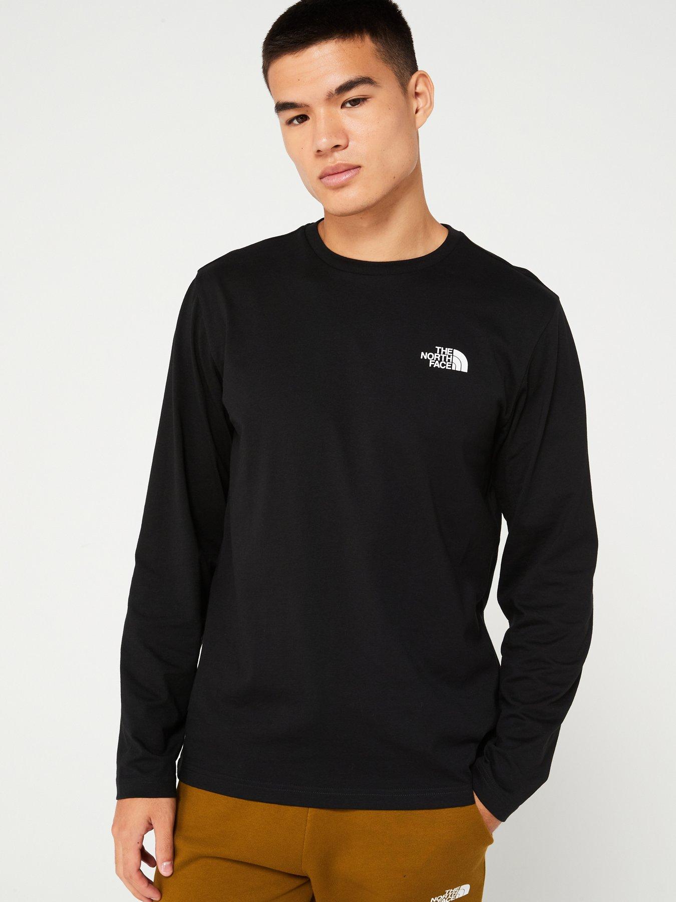 the-north-face-mens-long-sleeve-simple-dome-tee-black