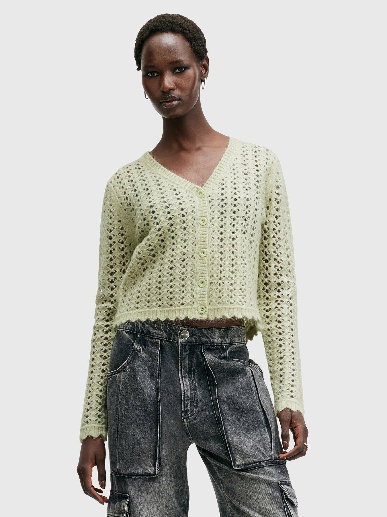 undefined Vivian Cardigan - Green