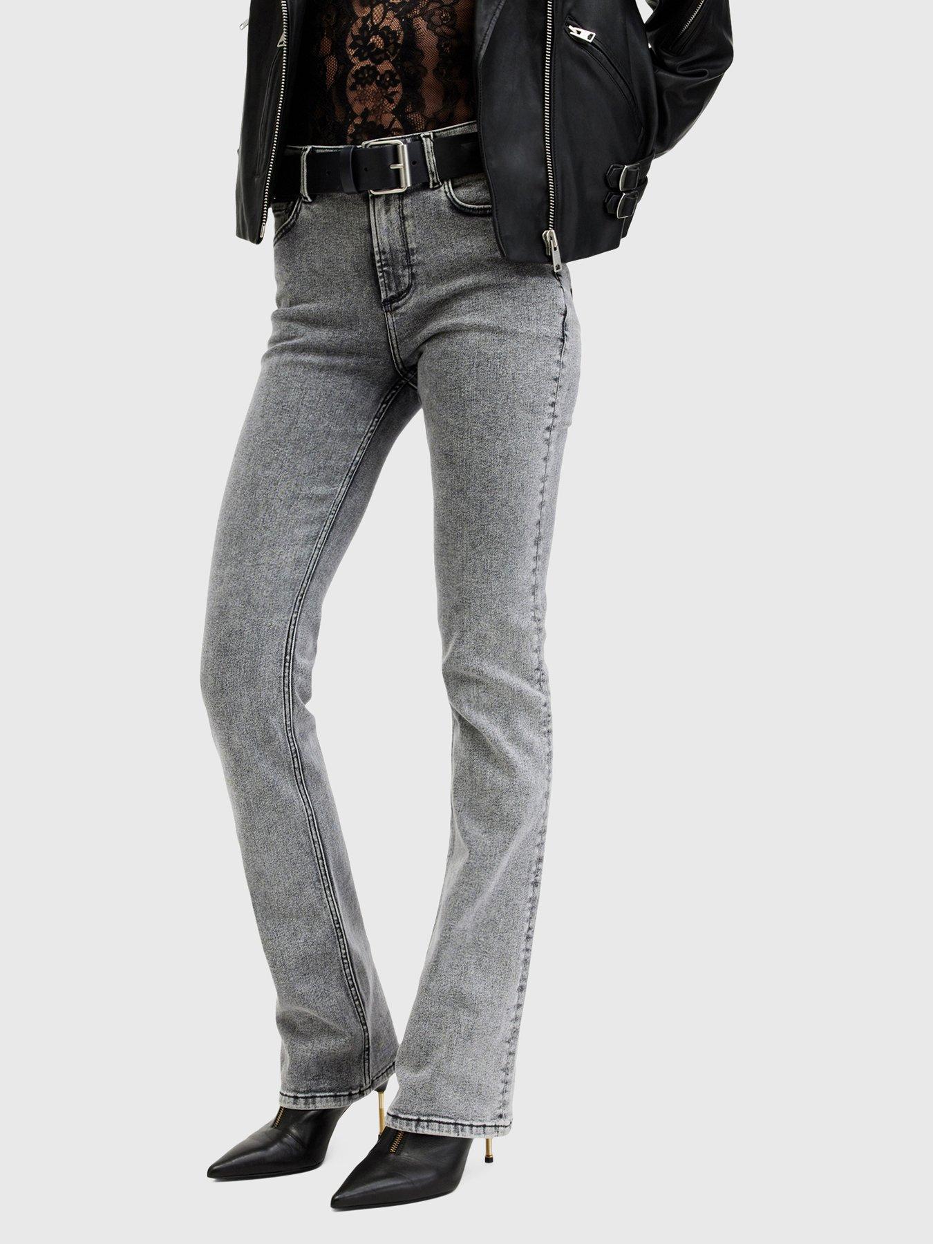 allsaints-haldan-slim-bootcut-jeans-grey