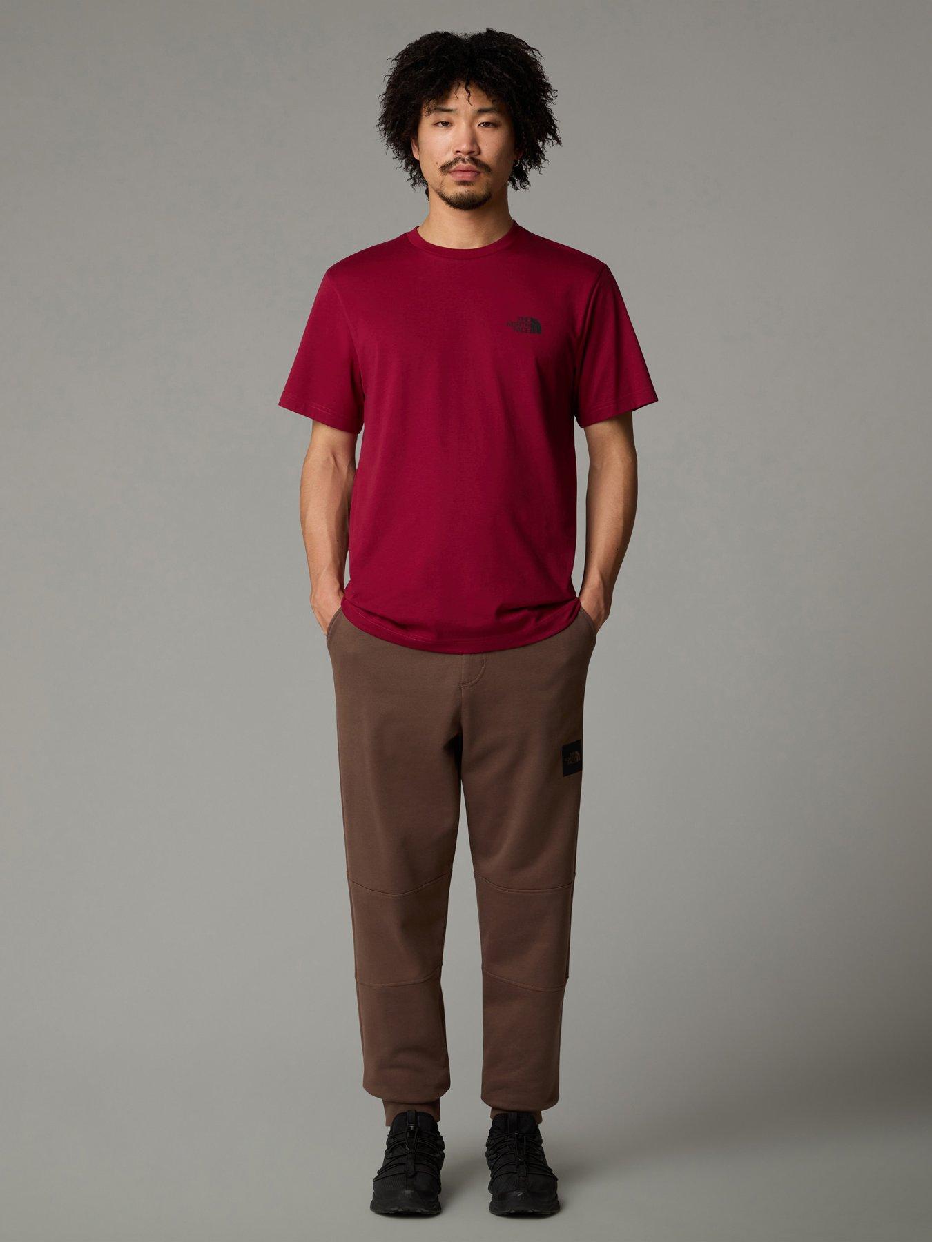 the-north-face-mens-short-sleeve-simple-dome-tee-burgundyback