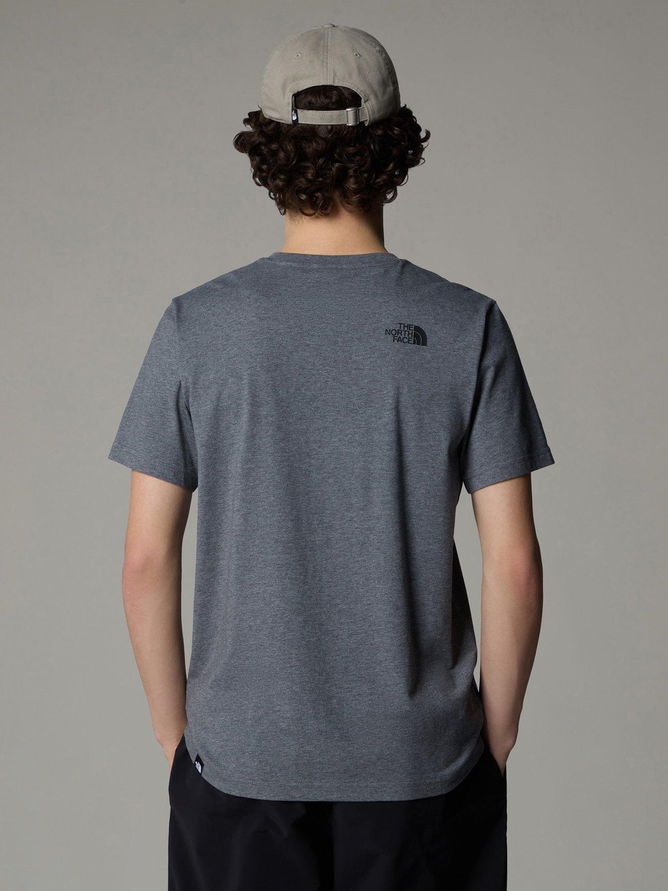 the-north-face-mens-short-sleeve-simple-dome-tee-greystillFront