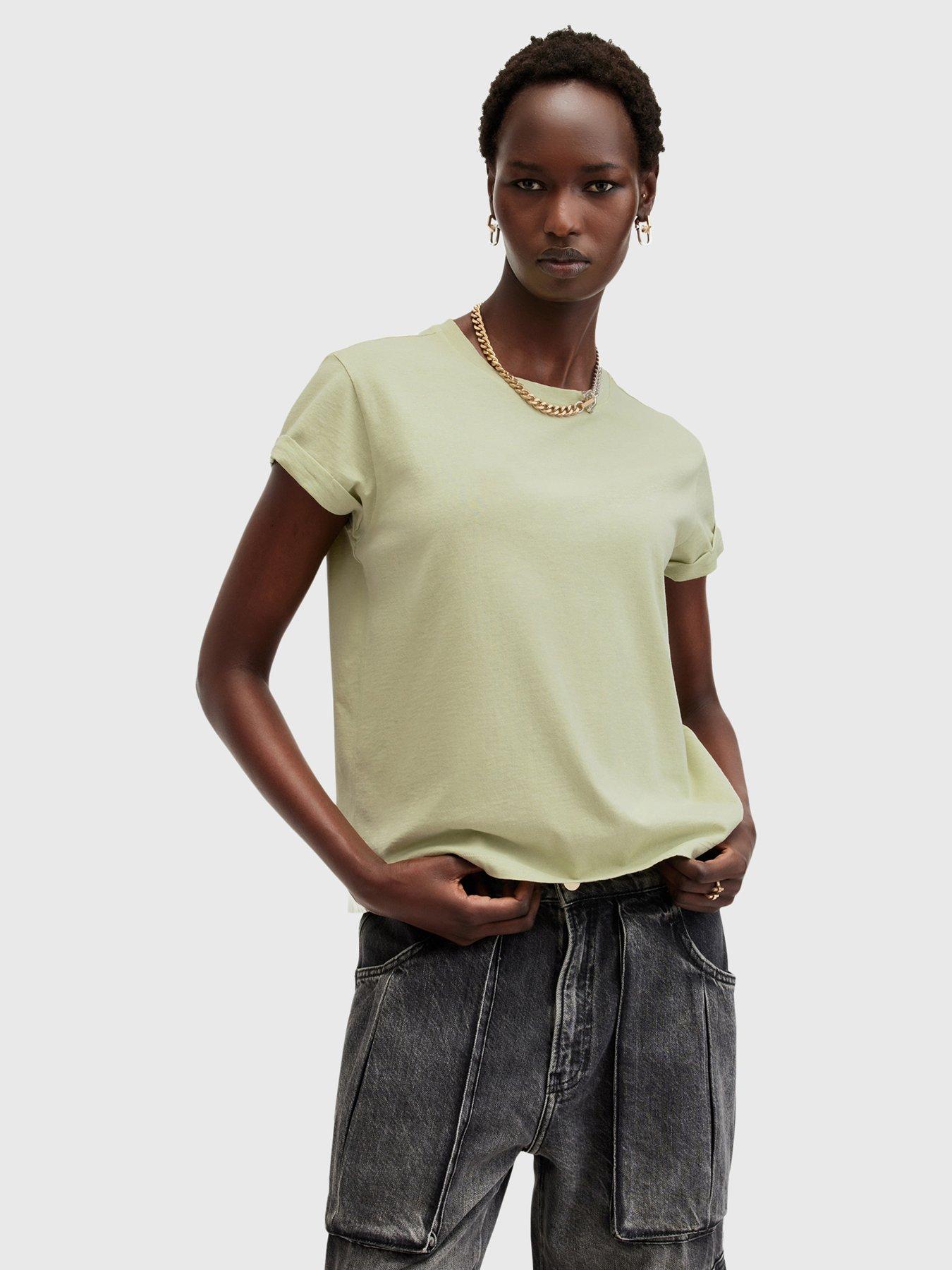 allsaints-anna-tee-green