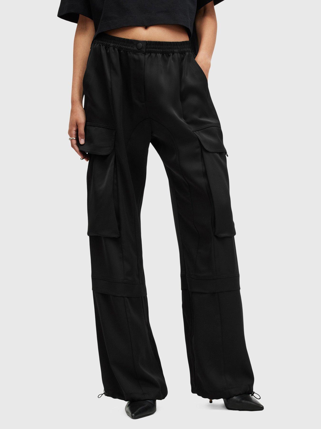 allsaints-barbara-cargo-trousers-black