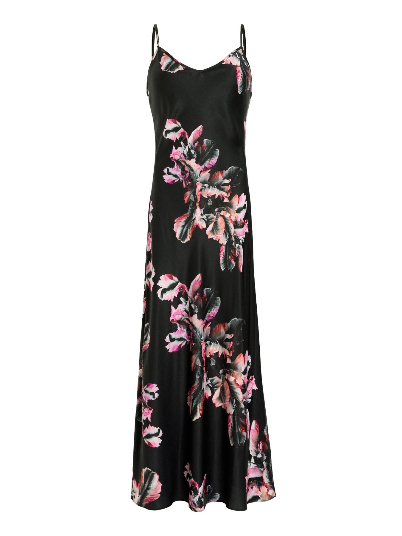 allsaints-bryony-maxi-dress-blackpinkdetail