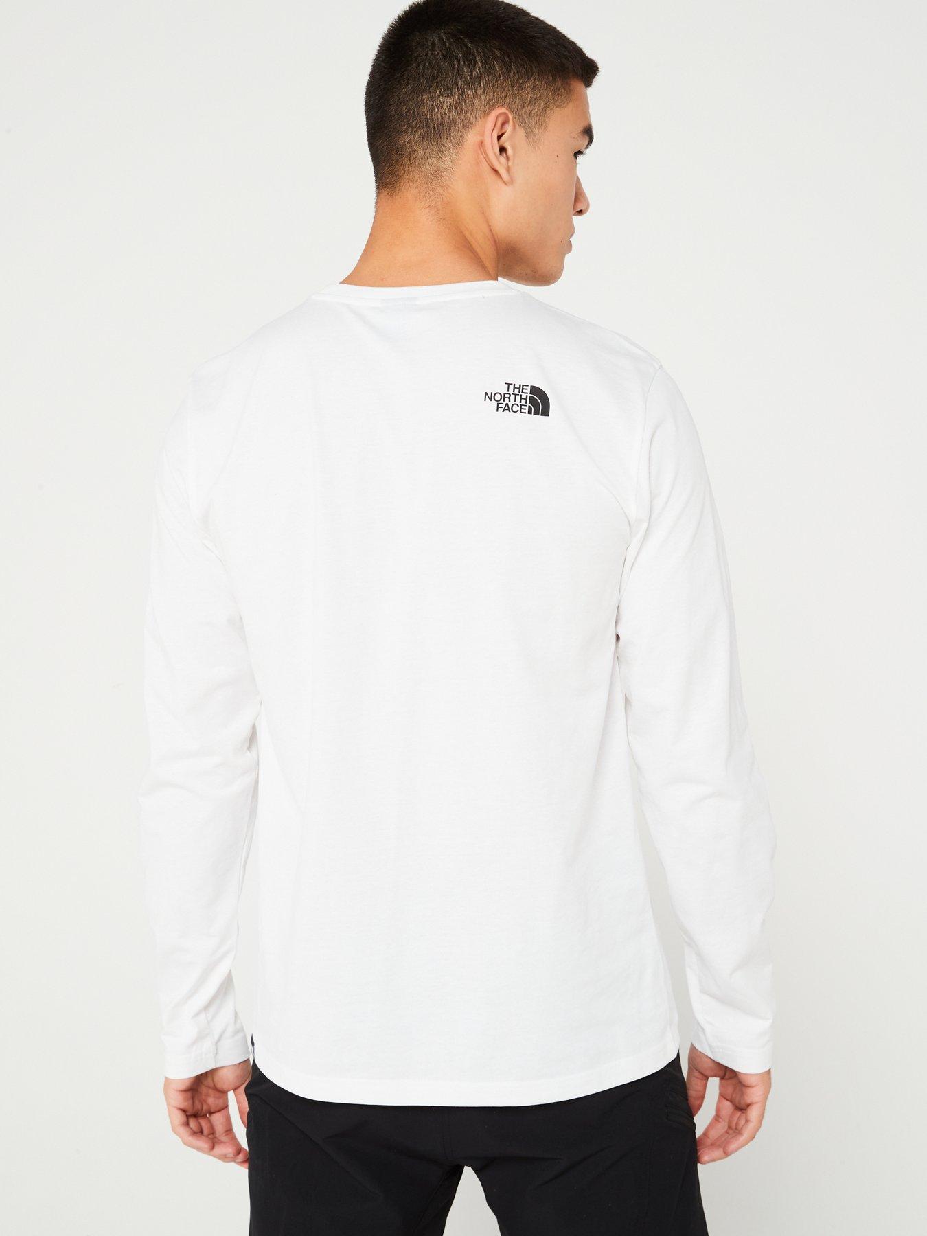 the-north-face-mens-long-sleeve-simple-dome-tee-whitestillFront