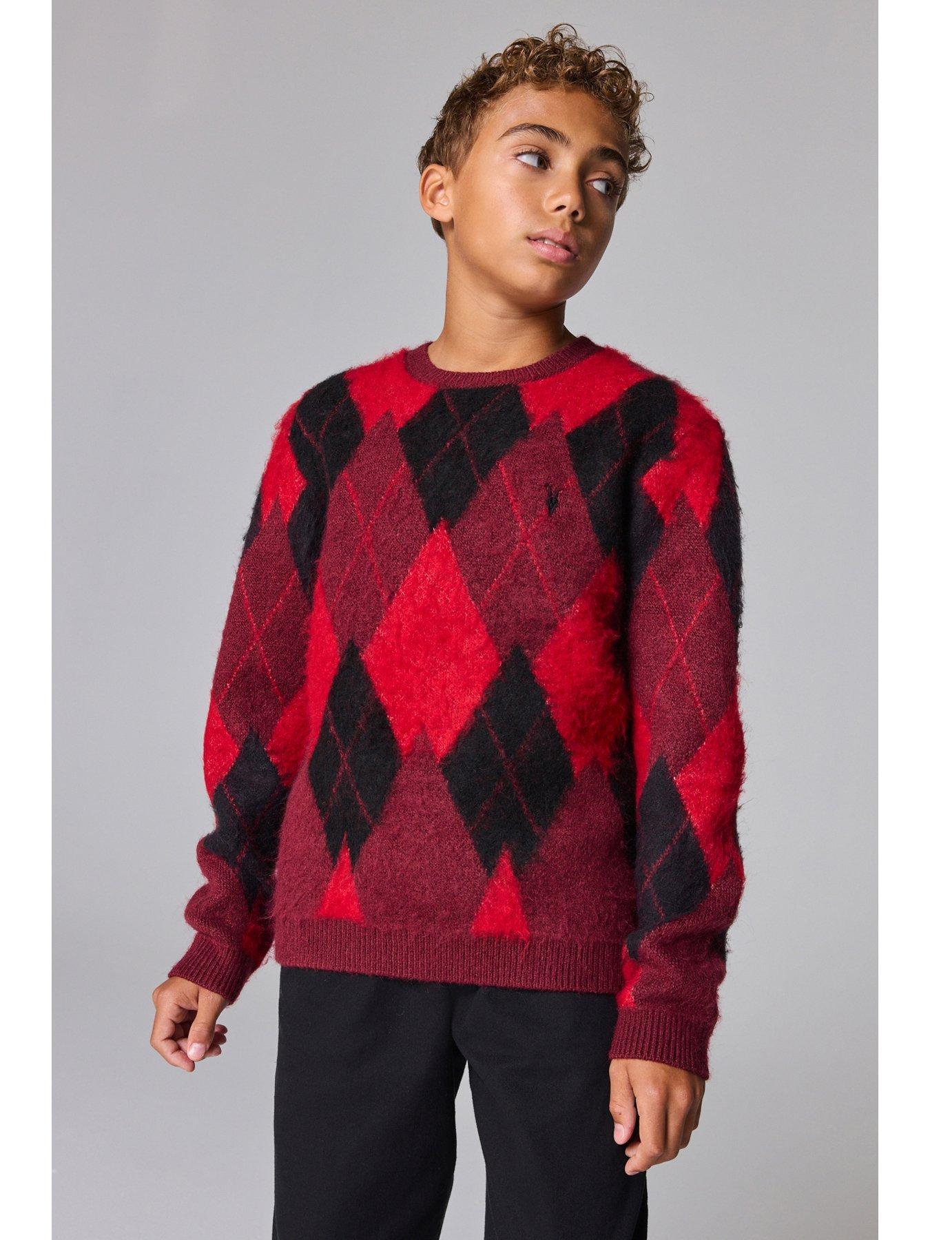 smallsaints-all-saints-boys-argyle-jumper