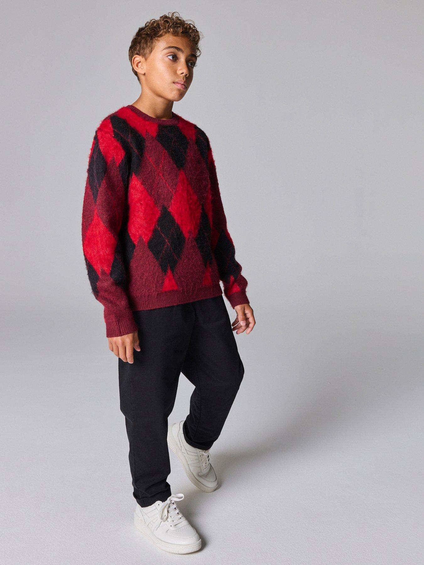 smallsaints-all-saints-boys-argyle-jumperback