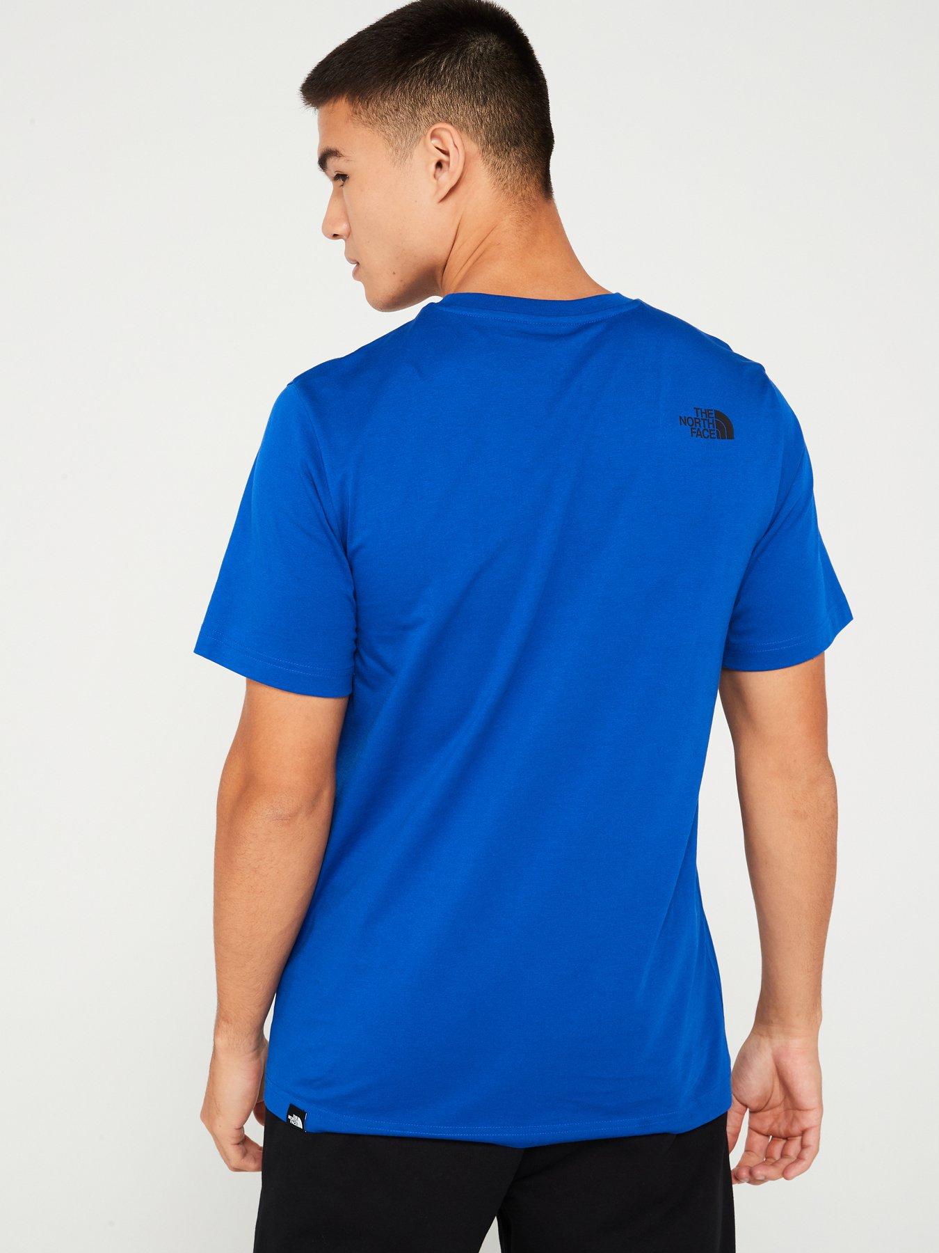 the-north-face-mens-short-sleeve-easy-tee-bluestillFront