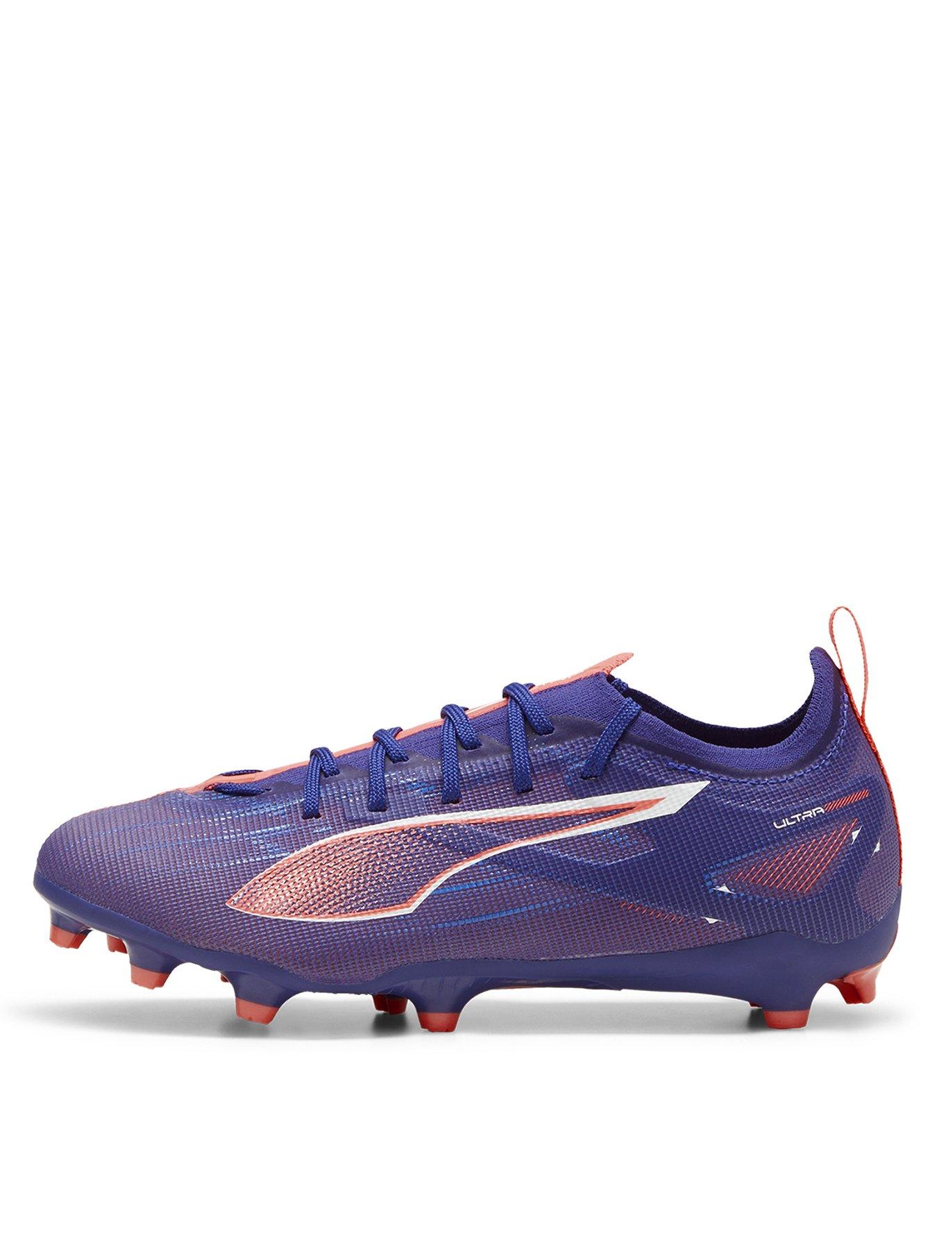 Image 1 of 6 of Puma Junior Ultra 5 Pro Firm Ground Football Boot- Purple / Blue