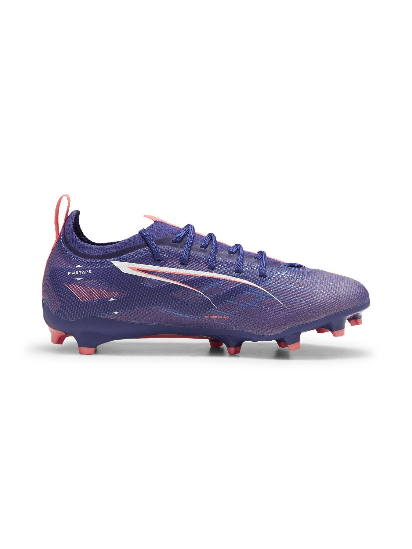 Image 6 of 6 of Puma Junior Ultra 5 Pro Firm Ground Football Boot- Purple / Blue