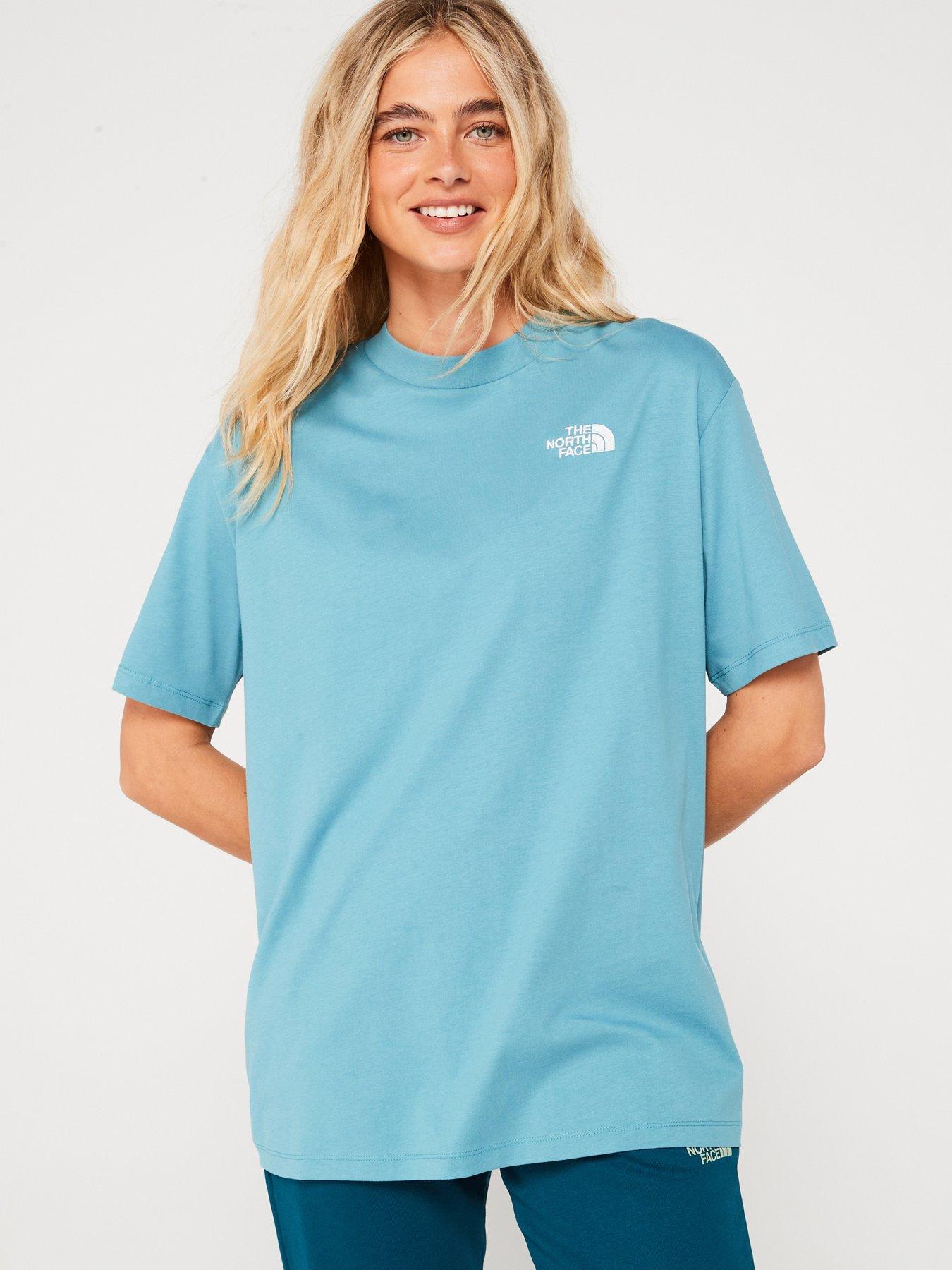 the-north-face-womens-short-sleeve-essential-oversize-t-shirt-blue