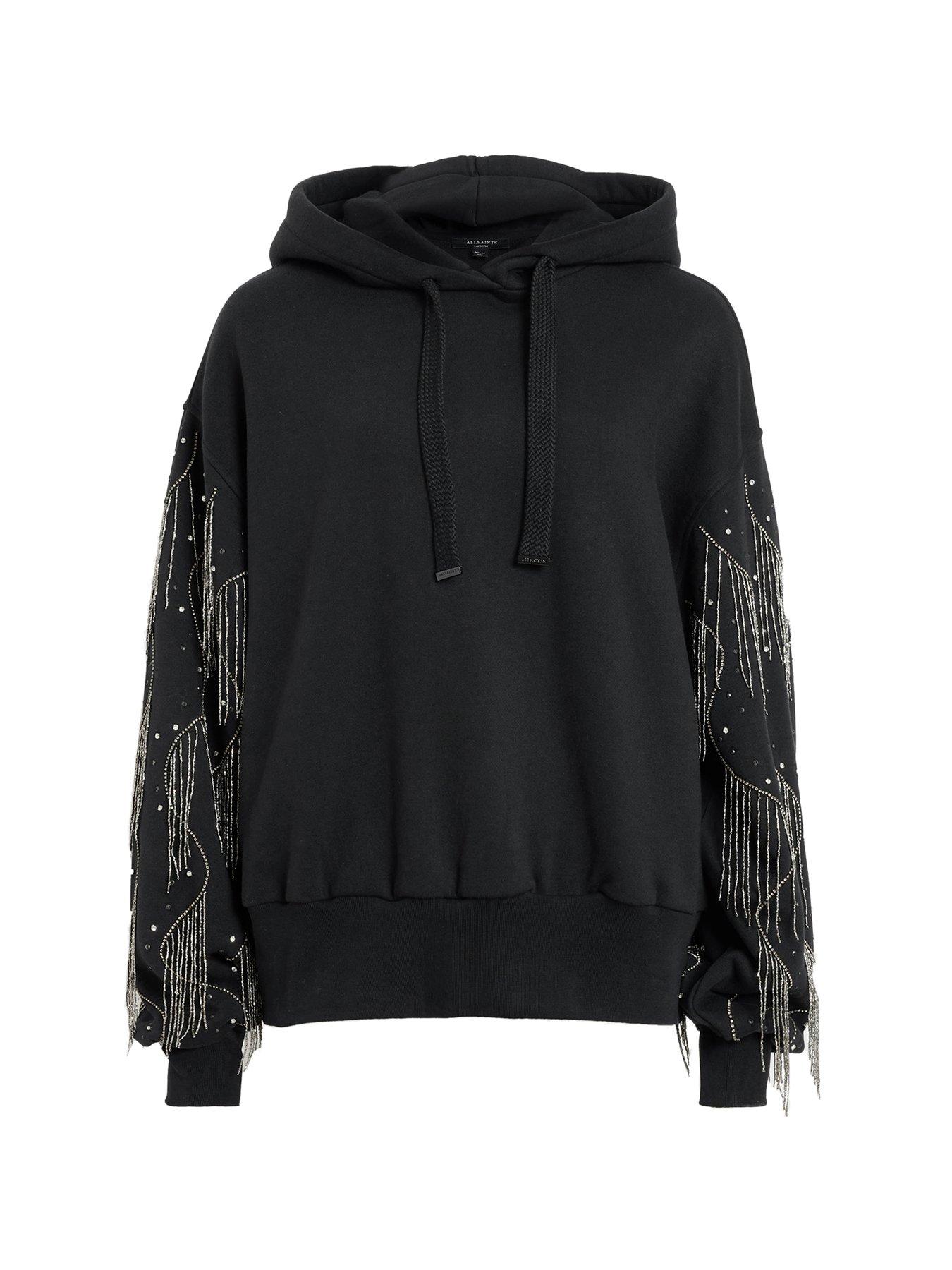 allsaints-lennon-tassel-hoodie-blackdetail