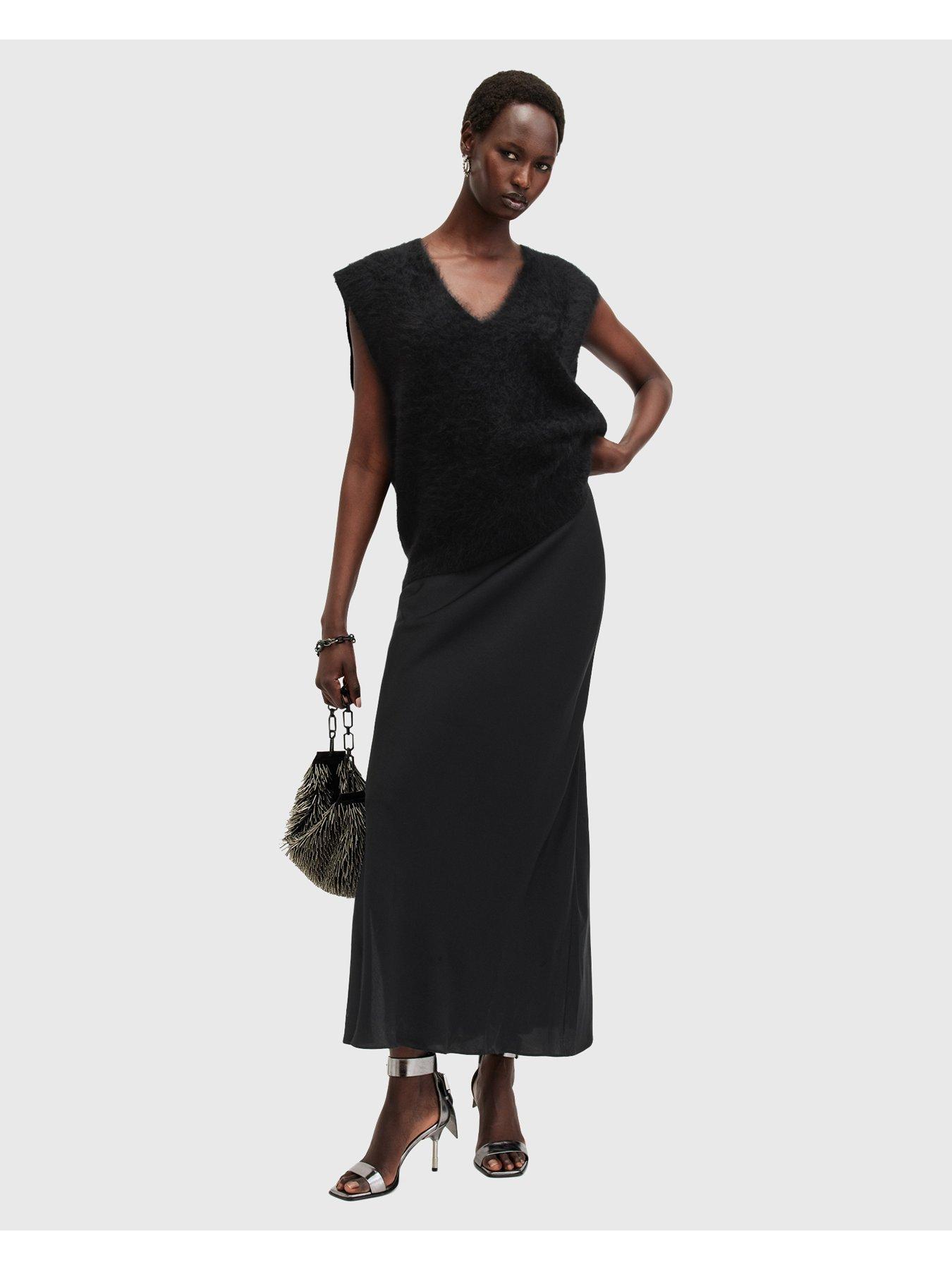 allsaints-bryony-maxi-dress-blackoutfit