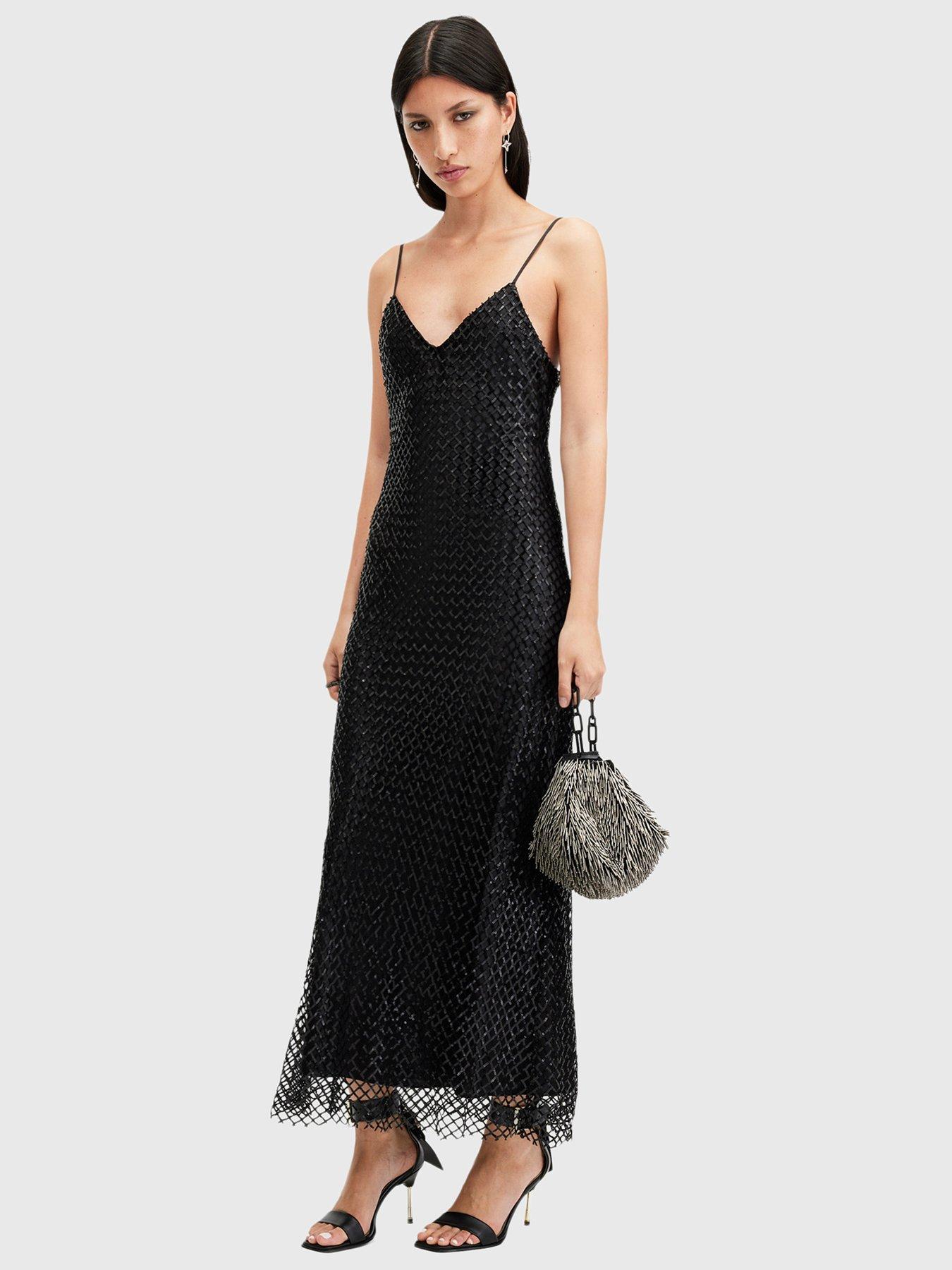 allsaints-chantelle-sequin-midi-slip-dress-black