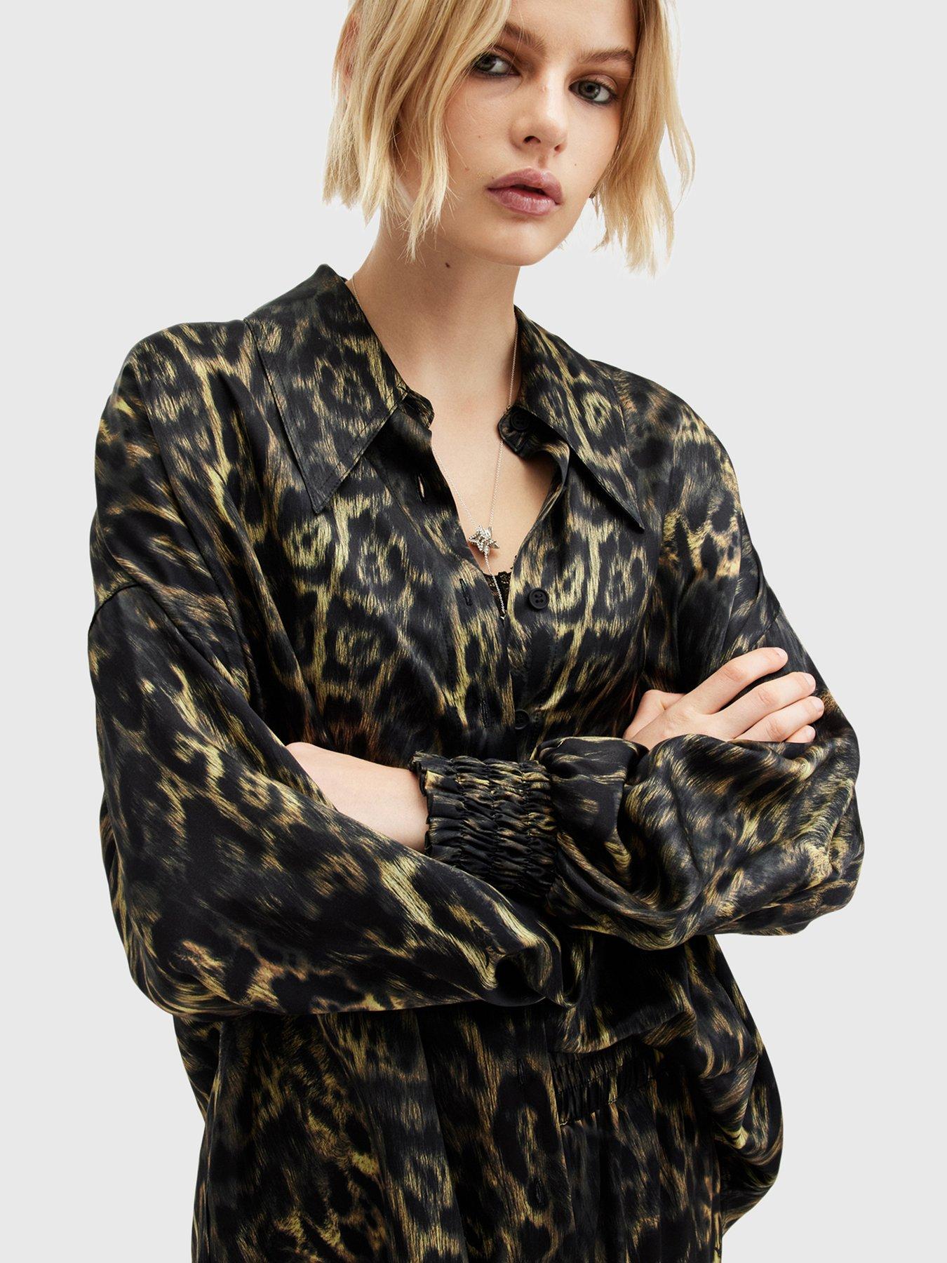 allsaints-charli-silk-blend-animal-print-shirt-browndetail