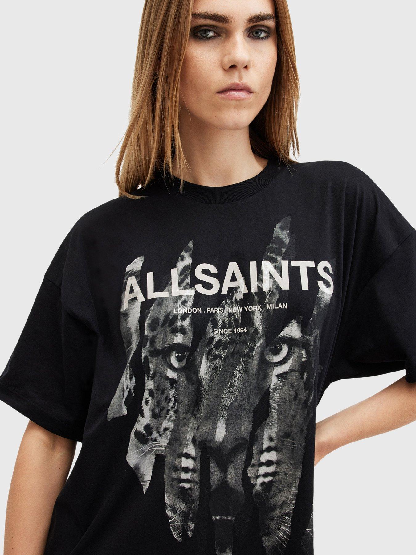 allsaints-riproar-t-shirt-dress-blackoutfit