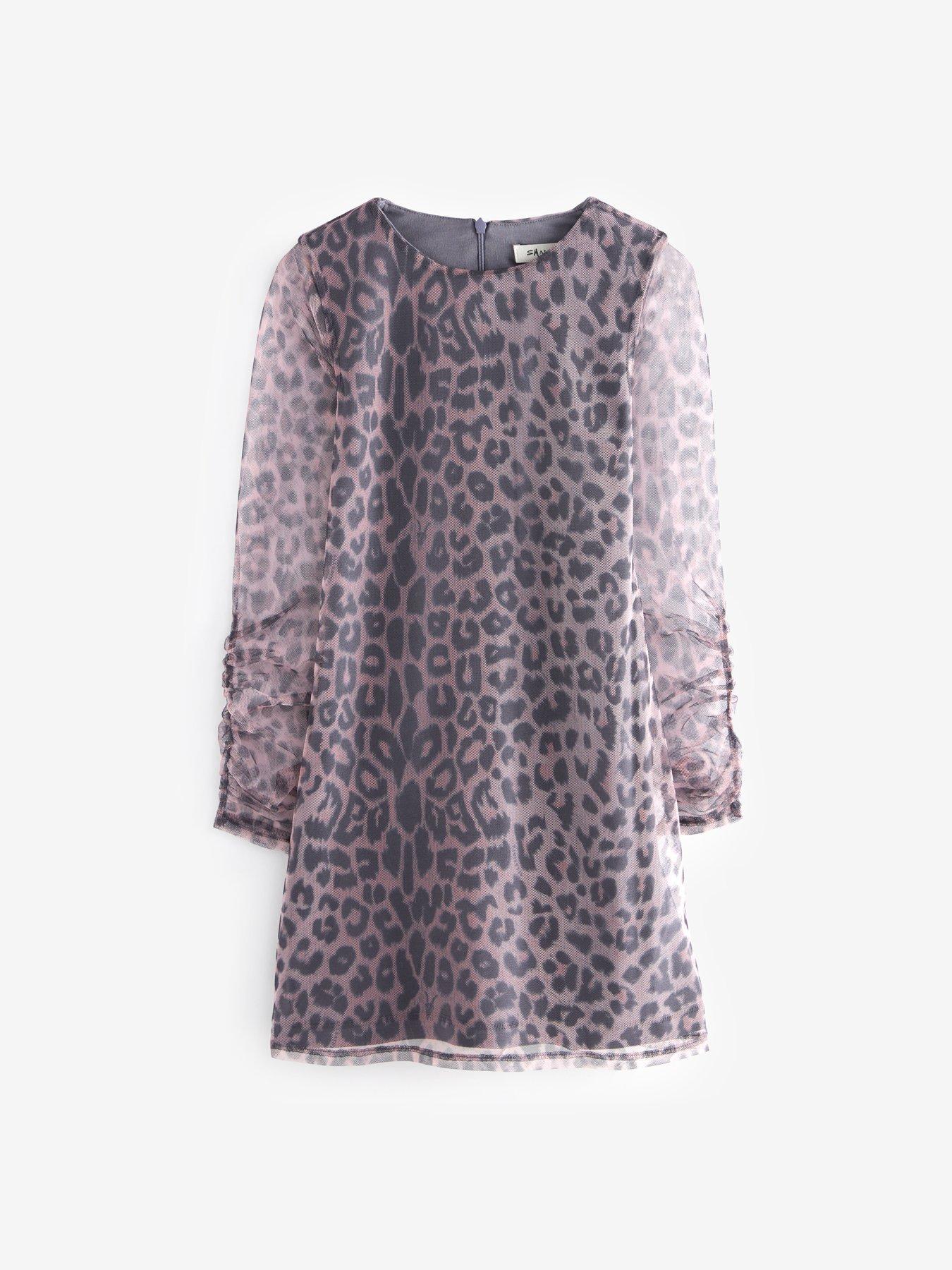 smallsaints-girls-leopard-print-mesh-dressdetail