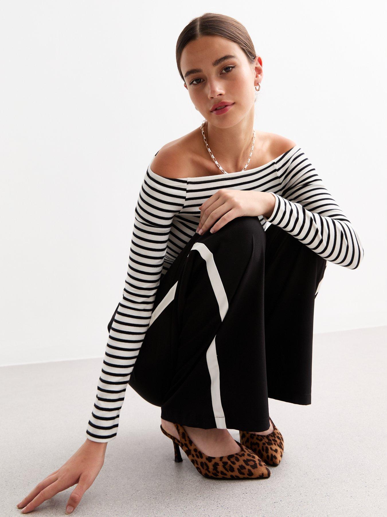 new-look-white-striped-long-sleeve-topdetail