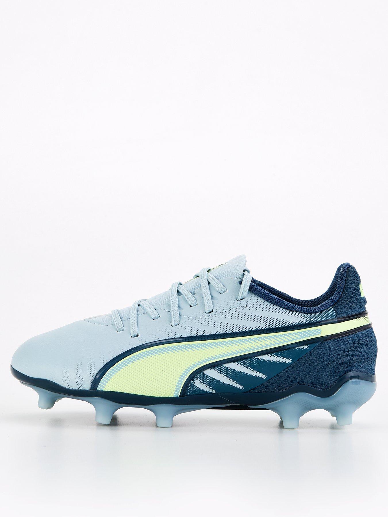 puma-junior-king-match-firm-ground-football-boots--grey