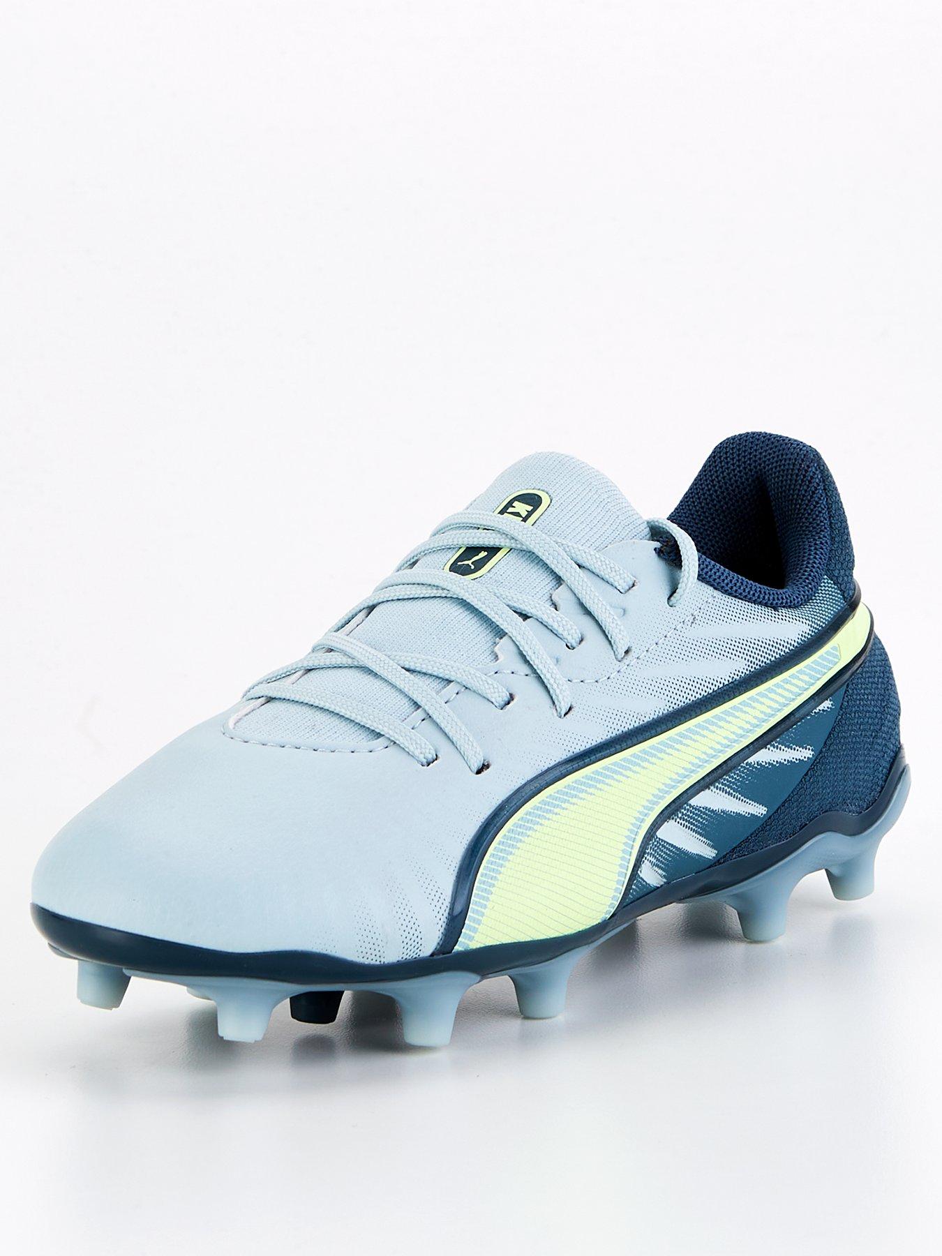 puma-junior-king-match-firm-ground-football-boots--greystillFront