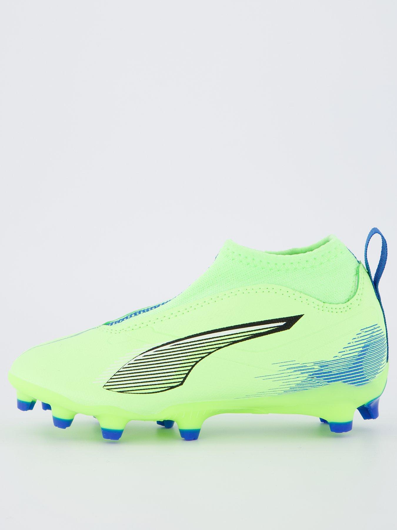 puma-junior-ultra-5-match-laceless-firm-ground-football-boots--bluefront