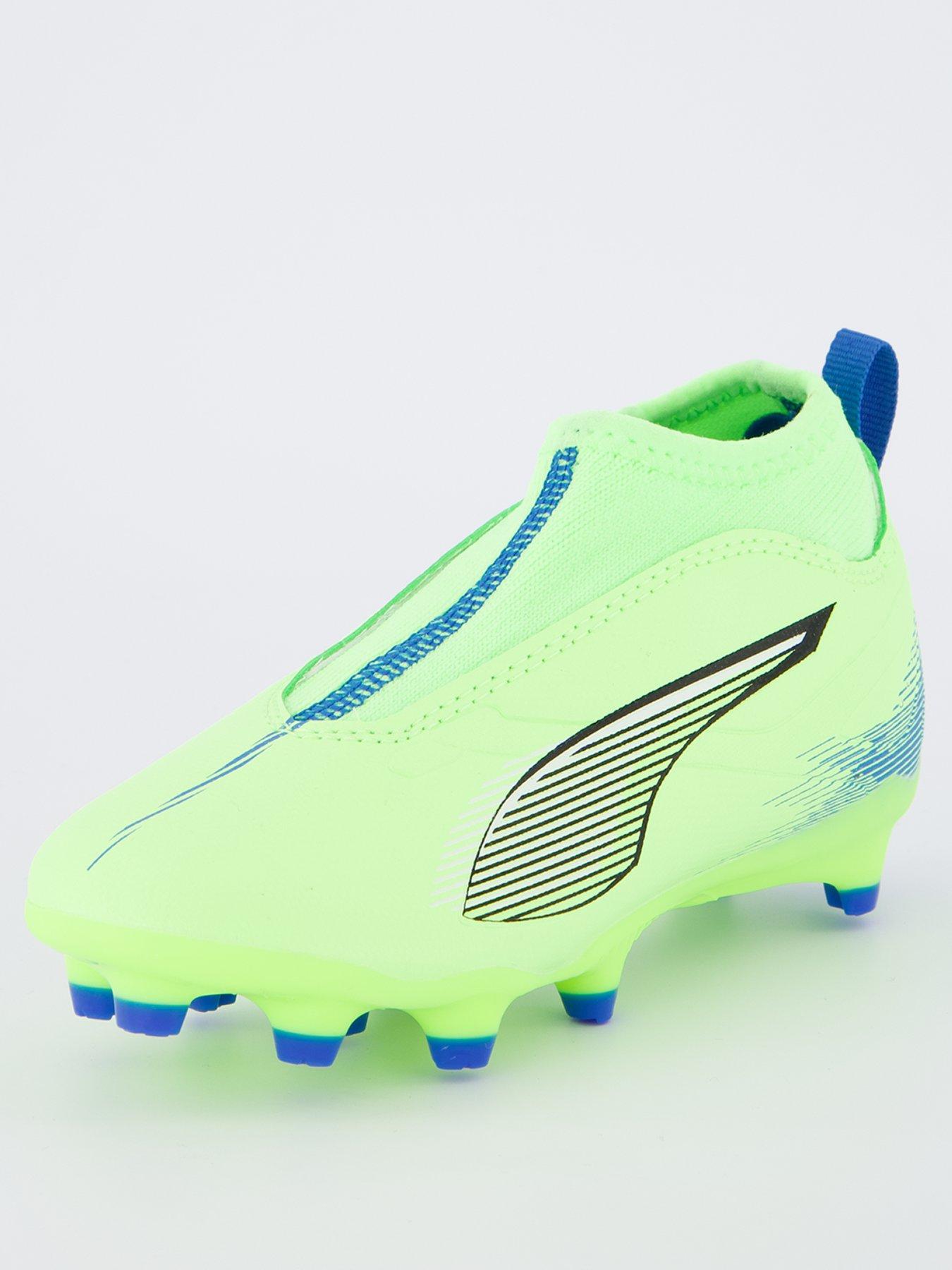 puma-junior-ultra-5-match-laceless-firm-ground-football-boots--bluestillFront