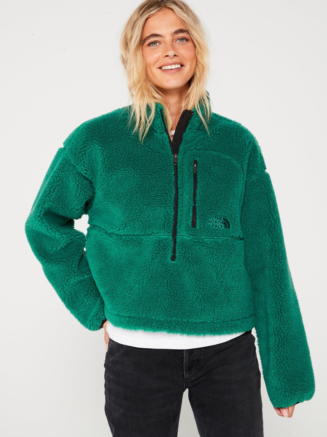 Women s Extreme Pile Pullover Fleece Green