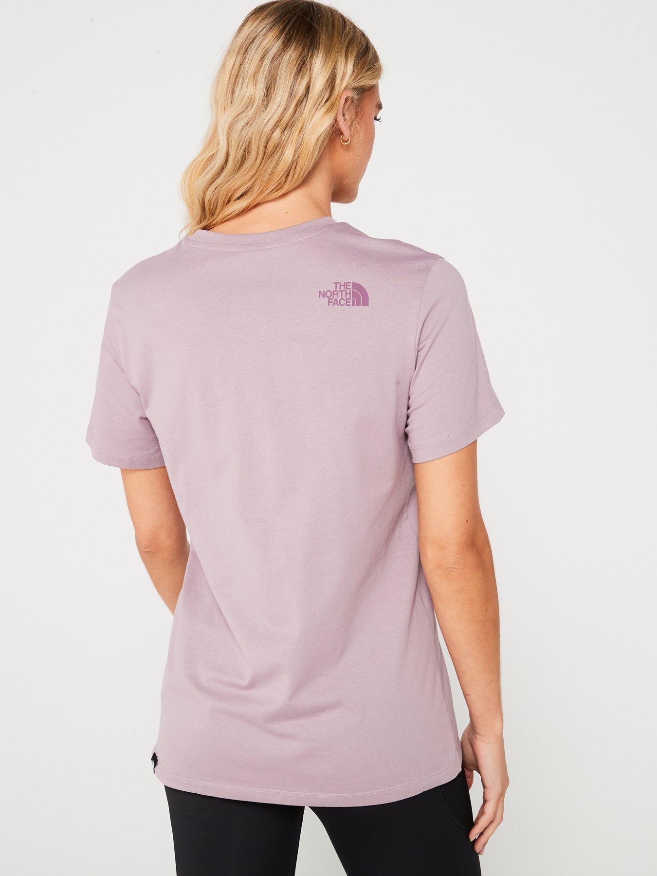 the-north-face-womens-short-sleeve-relaxed-easy-tee-purplestillFront