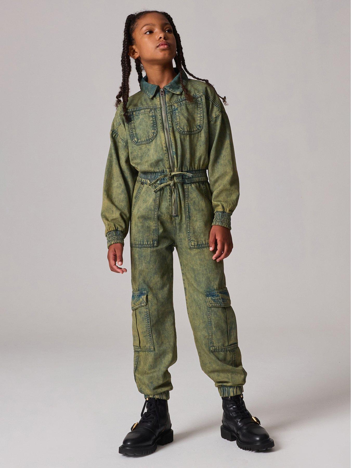 smALLSAINTS All Saints Kids Cargo Jumpsuit Khaki Very Ireland