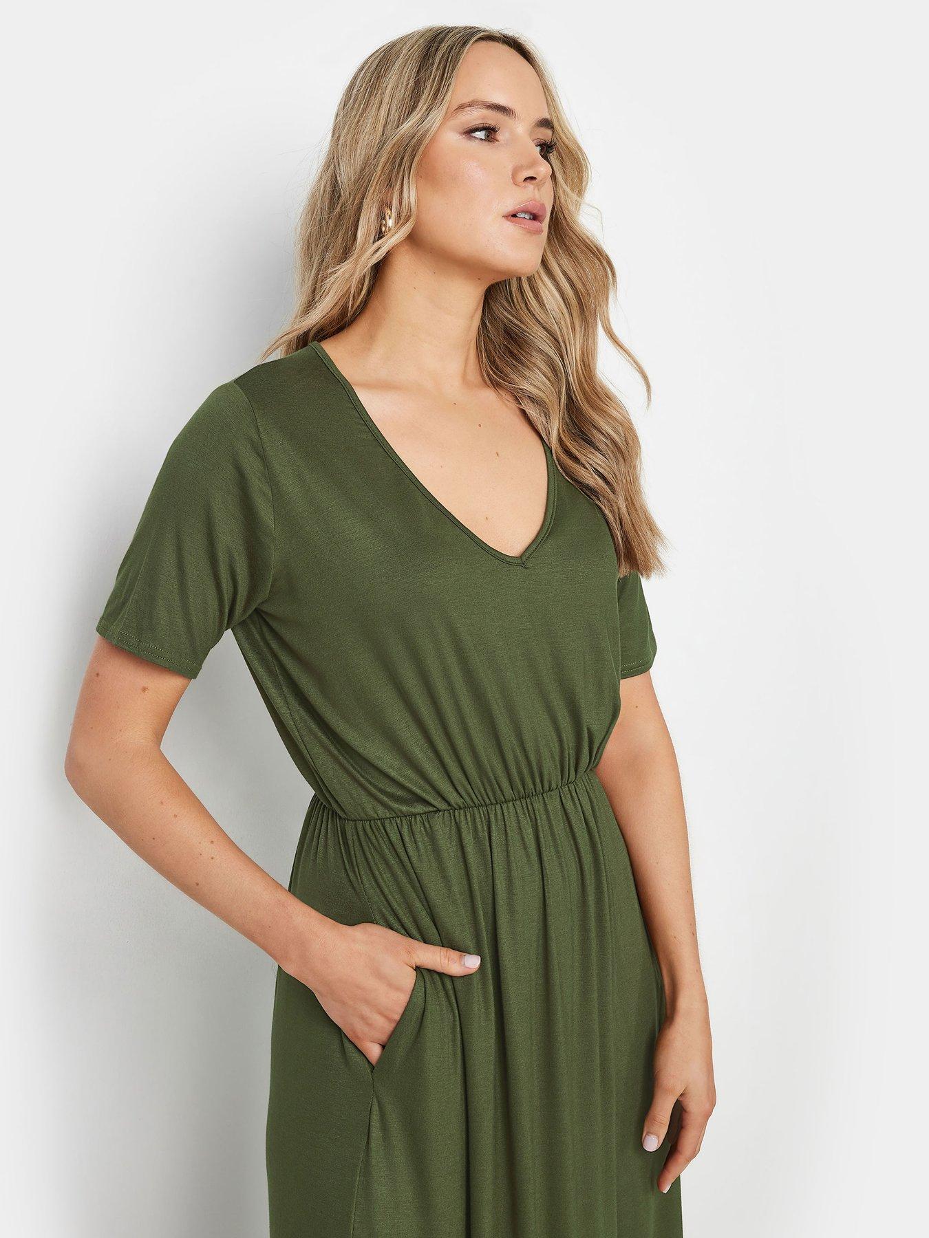 long-tall-sally-tall-maxi-t-shirt-dress-greenoutfit