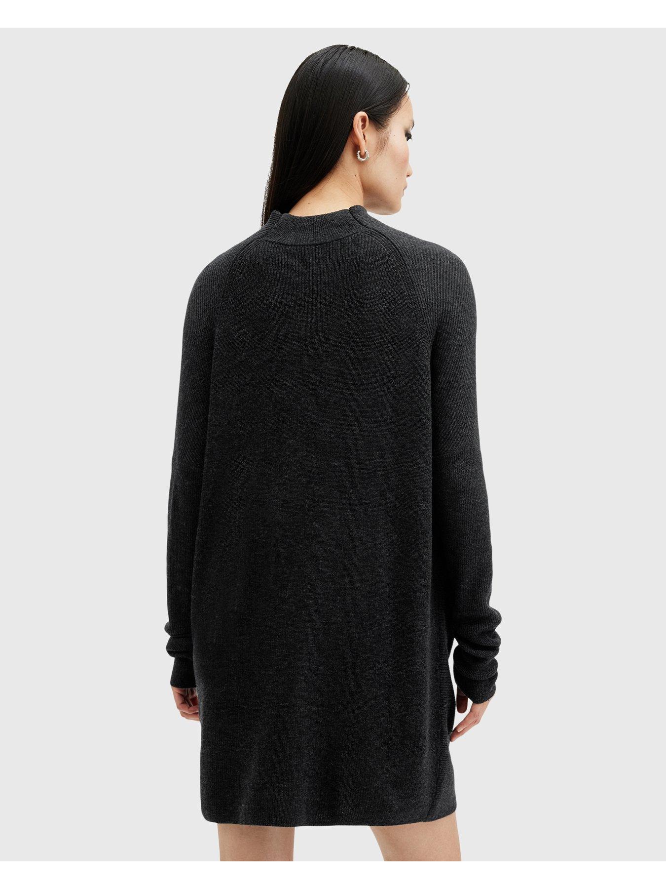 allsaints-ridley-jumper-dress-blackstillFront