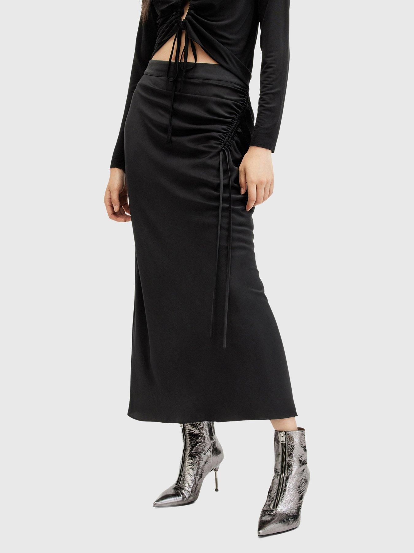 allsaints-alexia-gathered-maxi-skirt-black