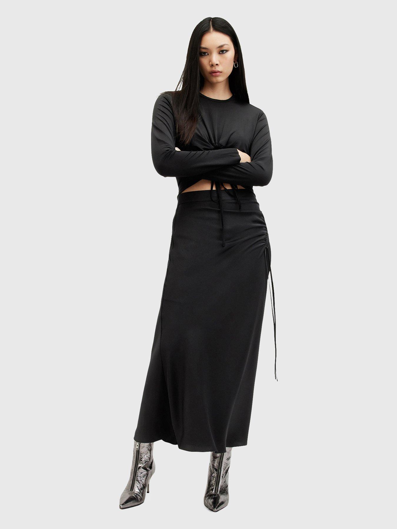 allsaints-alexia-gathered-maxi-skirt-blackoutfit