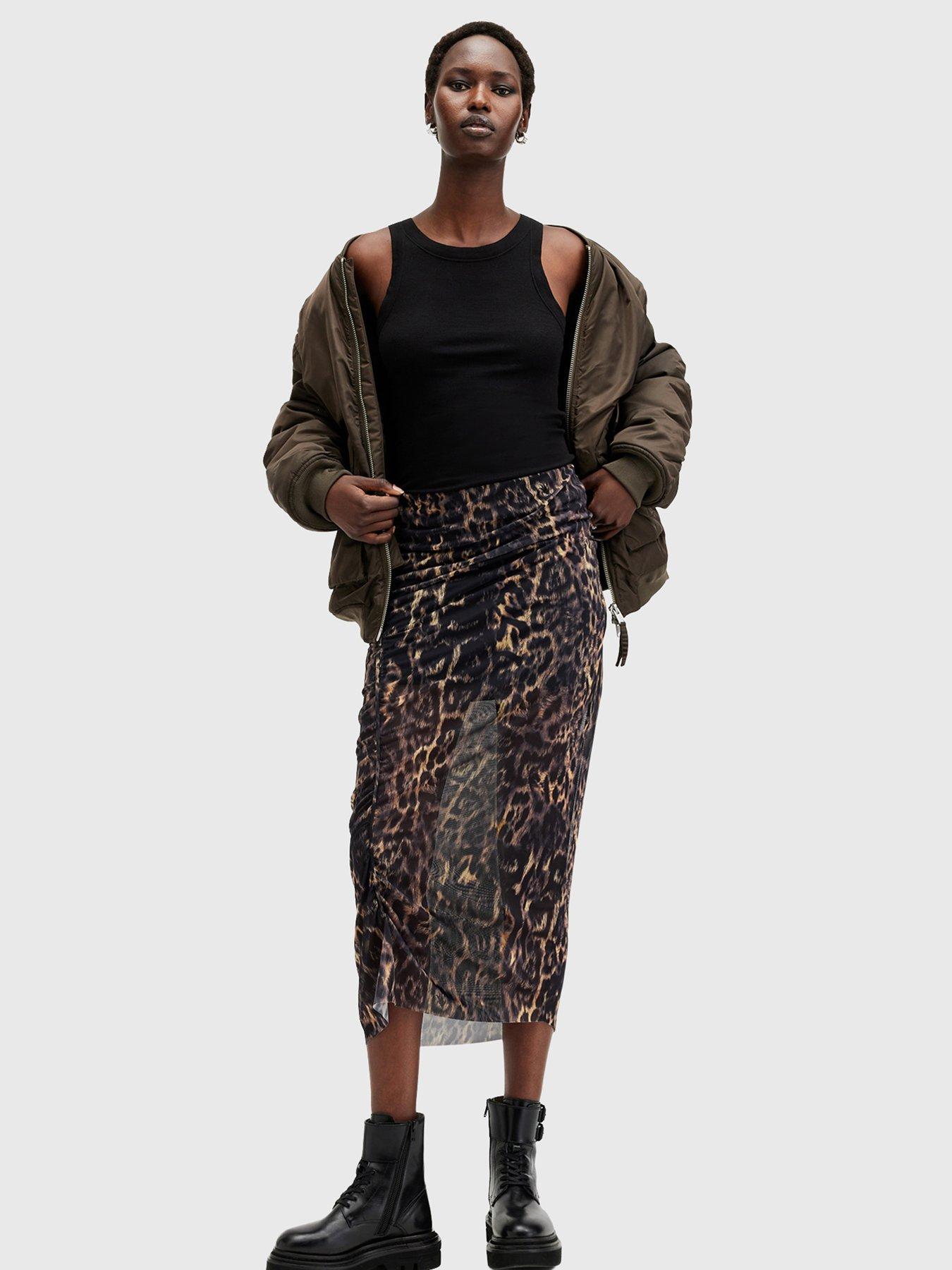 allsaints-nora-leopard-print-mesh-midi-skirt-brownoutfit