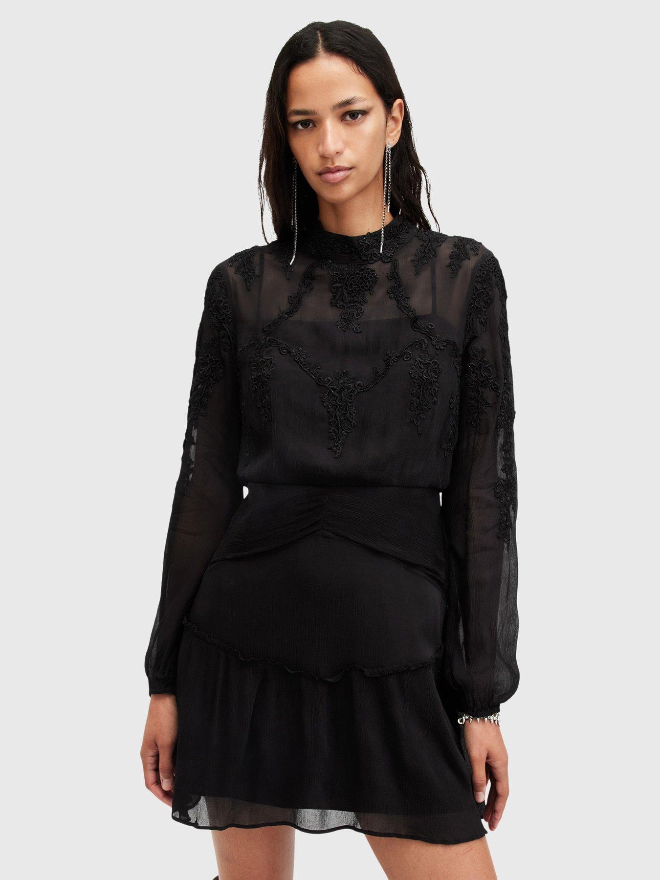 allsaints-sybil-dress-black