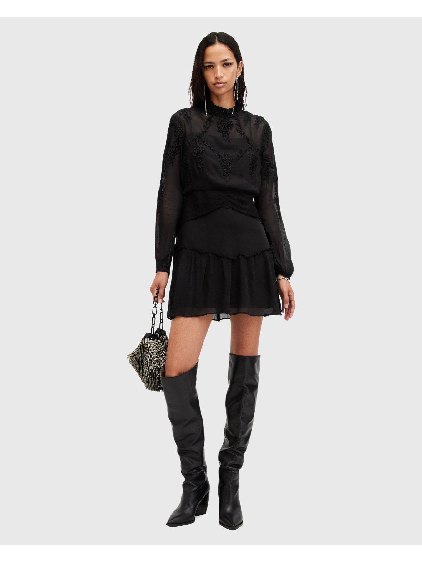 allsaints-sybil-dress-blackback