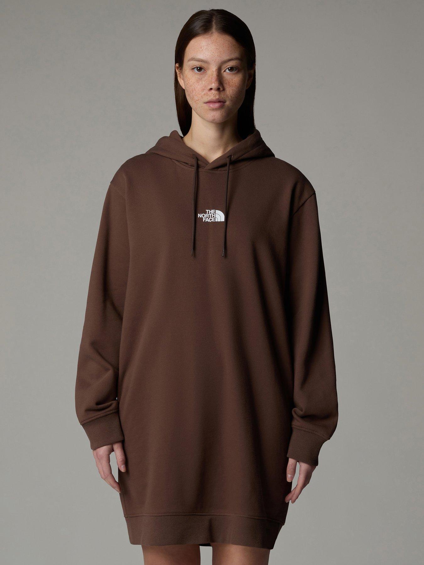 the-north-face-womens-zumu-hooded-dress-brown