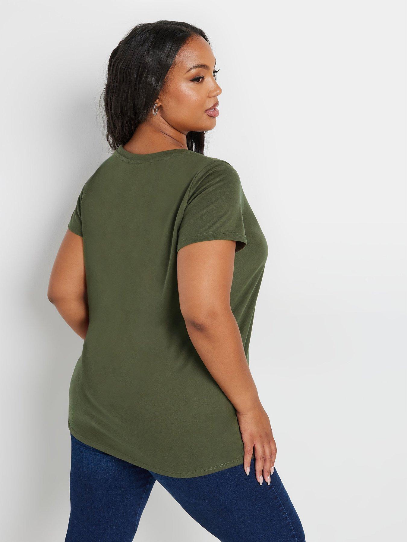 yours-curve-core-basic-3-pack-t-shirts-multistillFront